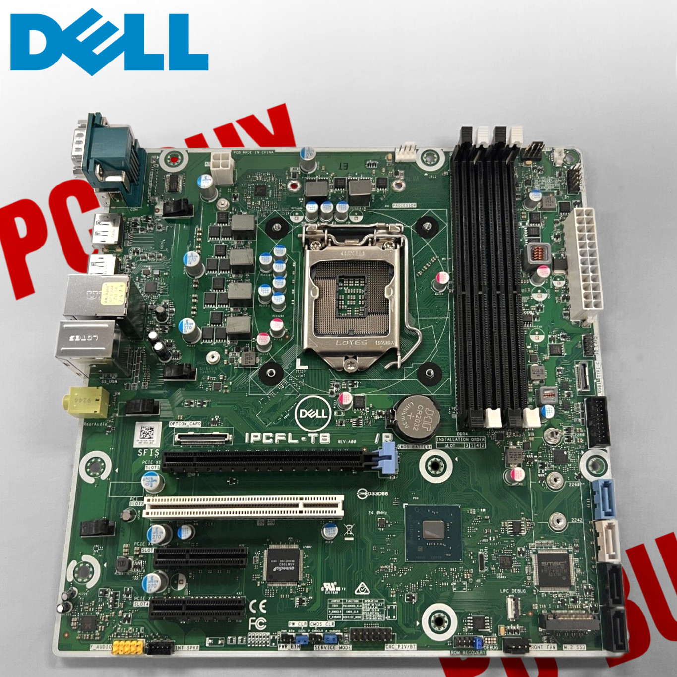 DELL EMC PowerEdge T40 Motherboard GTK4K IPCFL-TB LGA1151 DDR4 intel 8th/9th GEN