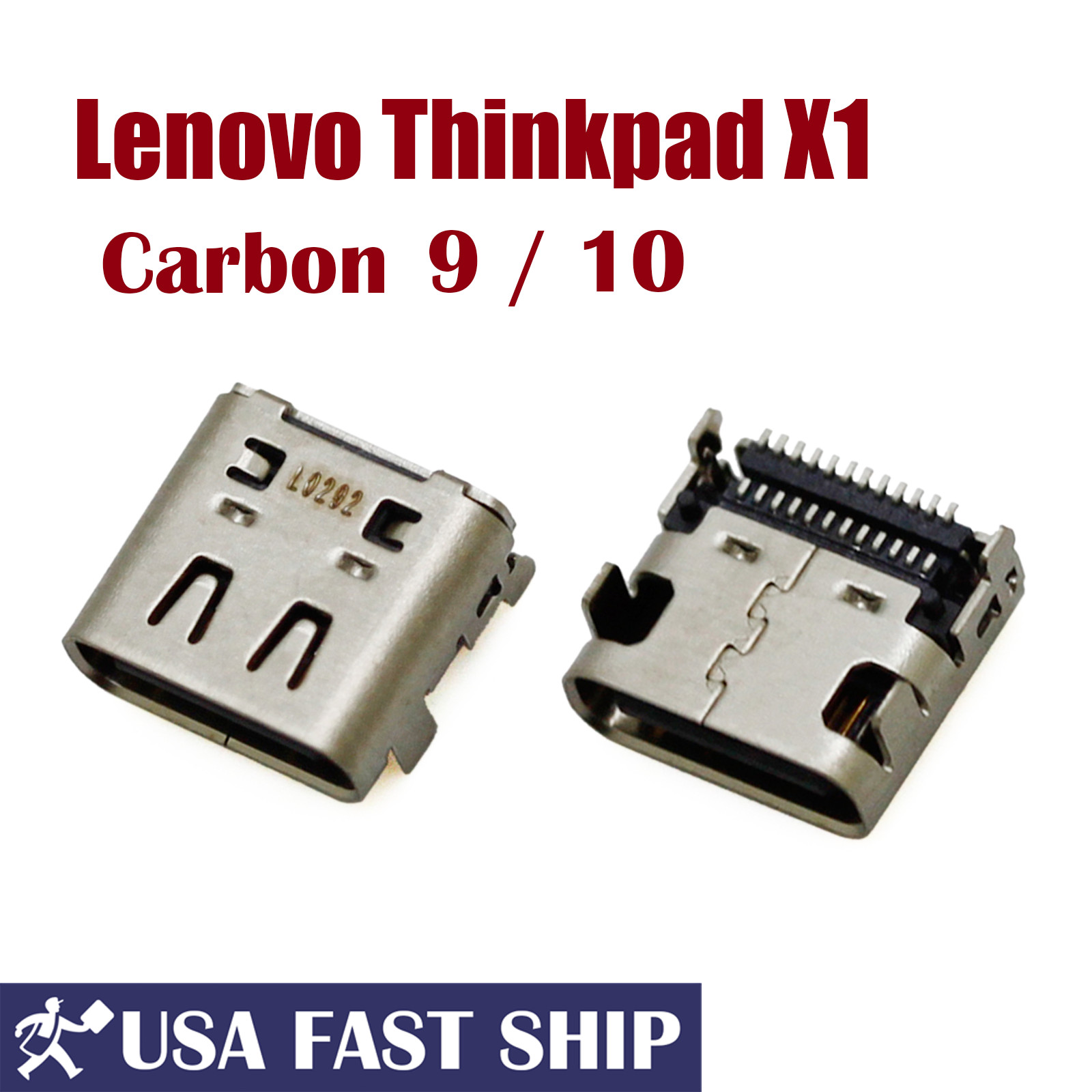 Original Charging Port Dock Power Jack For Lenovo ThinkPad X1 Carbon Gen 9 / 10