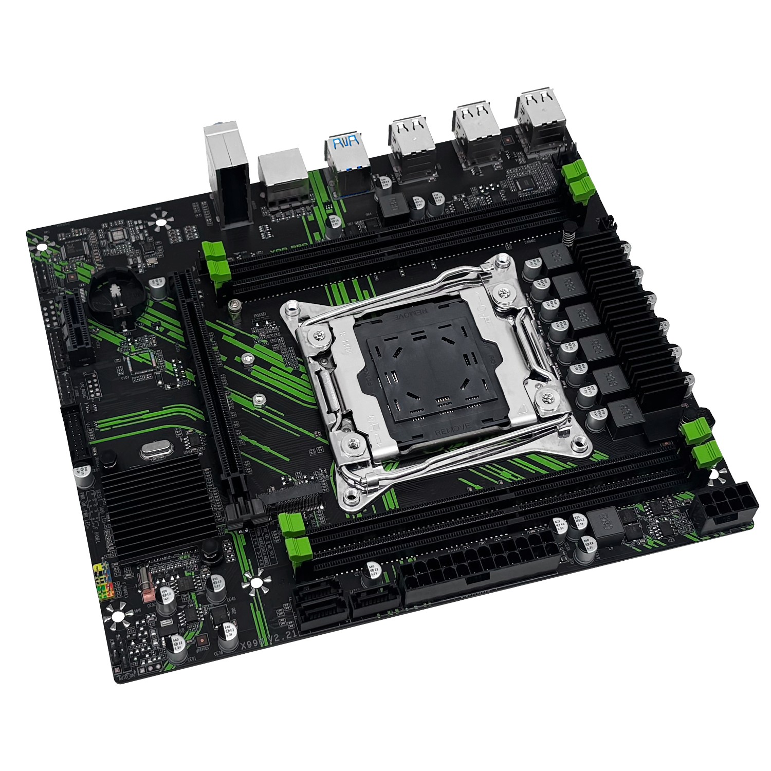 X99 PR9 Motherboard DDR4 RAM SATA M.2 NVME M.2 LGA 2011-3 for Xeon E5 V3 V4 CPU
