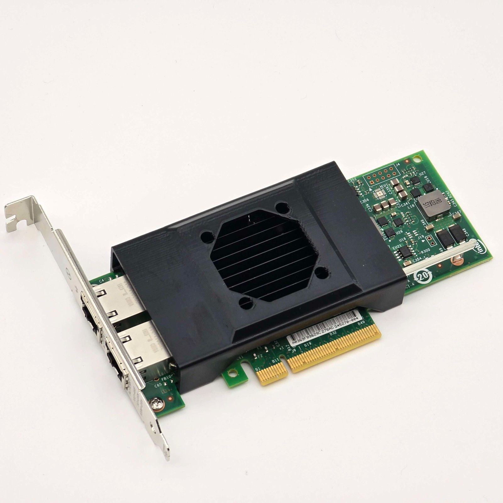 Intel X540-T2 NIC Noctua 40mm Fan Mount Cooling Shroud Cooler Kit