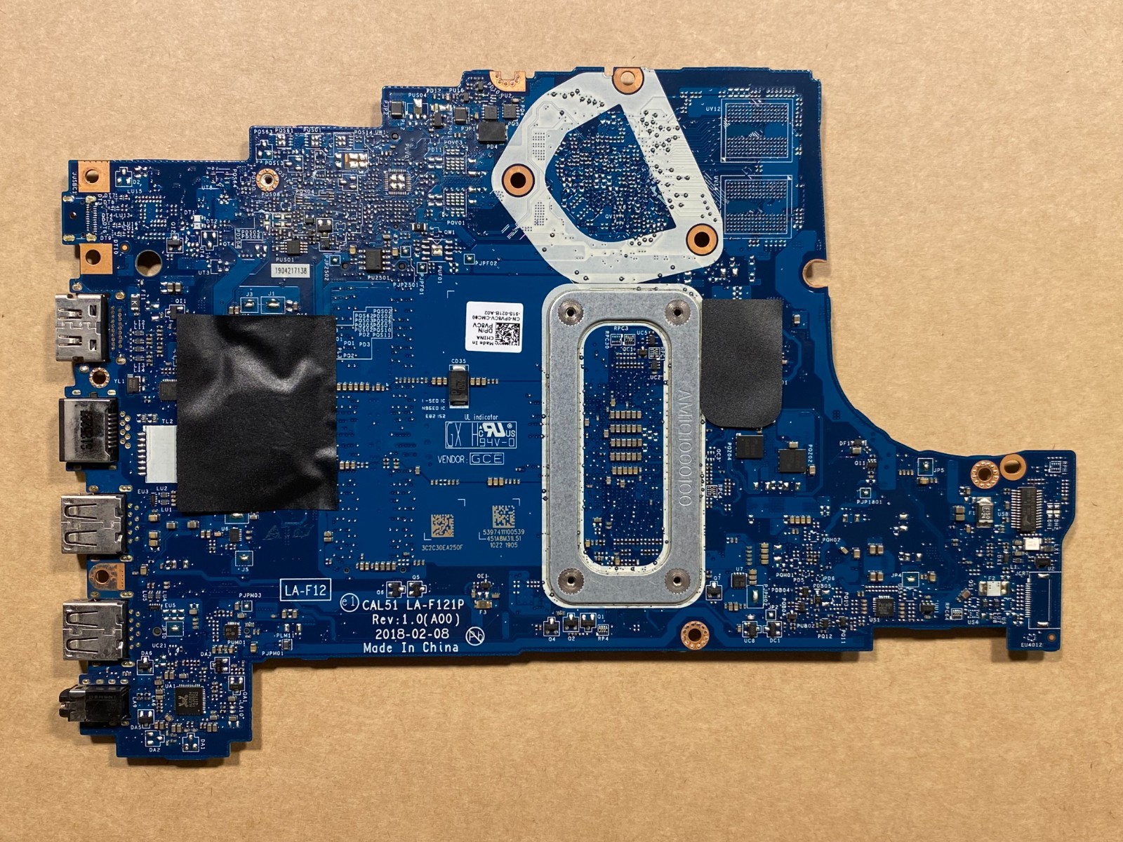 NEW Dell Inspiron 15 5575 17 5775 AMD Ryzen 5 2500U Motherboard 9XH0N LA-F121P