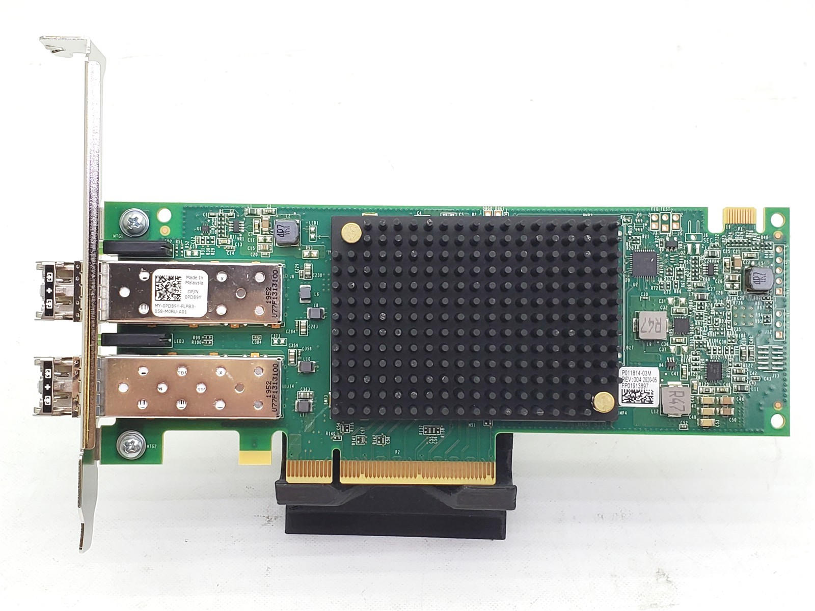 Dell PD89Y HWXGN Emulex LPe35002-M2 Dual Port 32Gb Gen 7 Fibre Channel HBA W/SFP