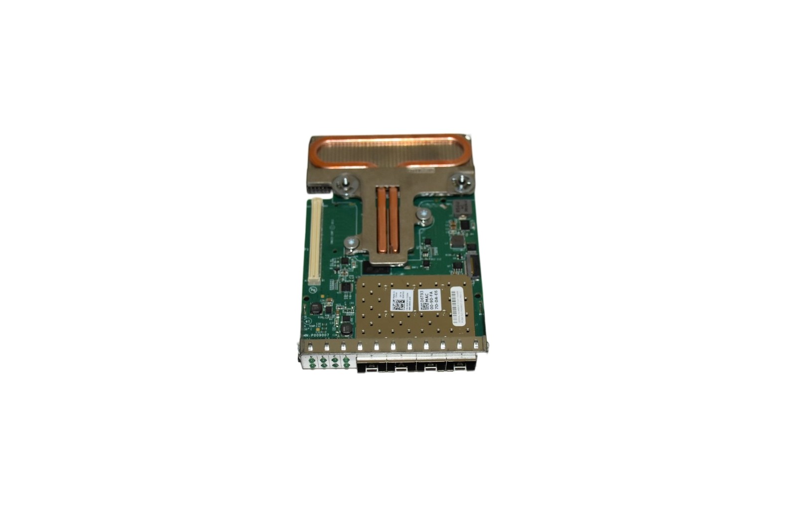 New Dell Emulex OneConnect Quad-Port 10Gbps SFP RNDC Network Daughter Card D6T93