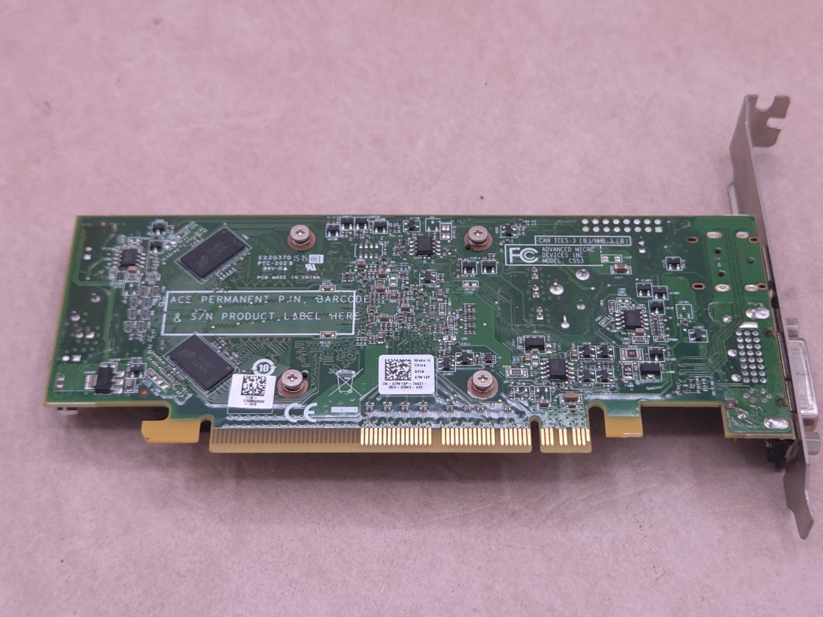 Sapphire HD 7770 GHz 1GB and unknown radeon graphics card untested