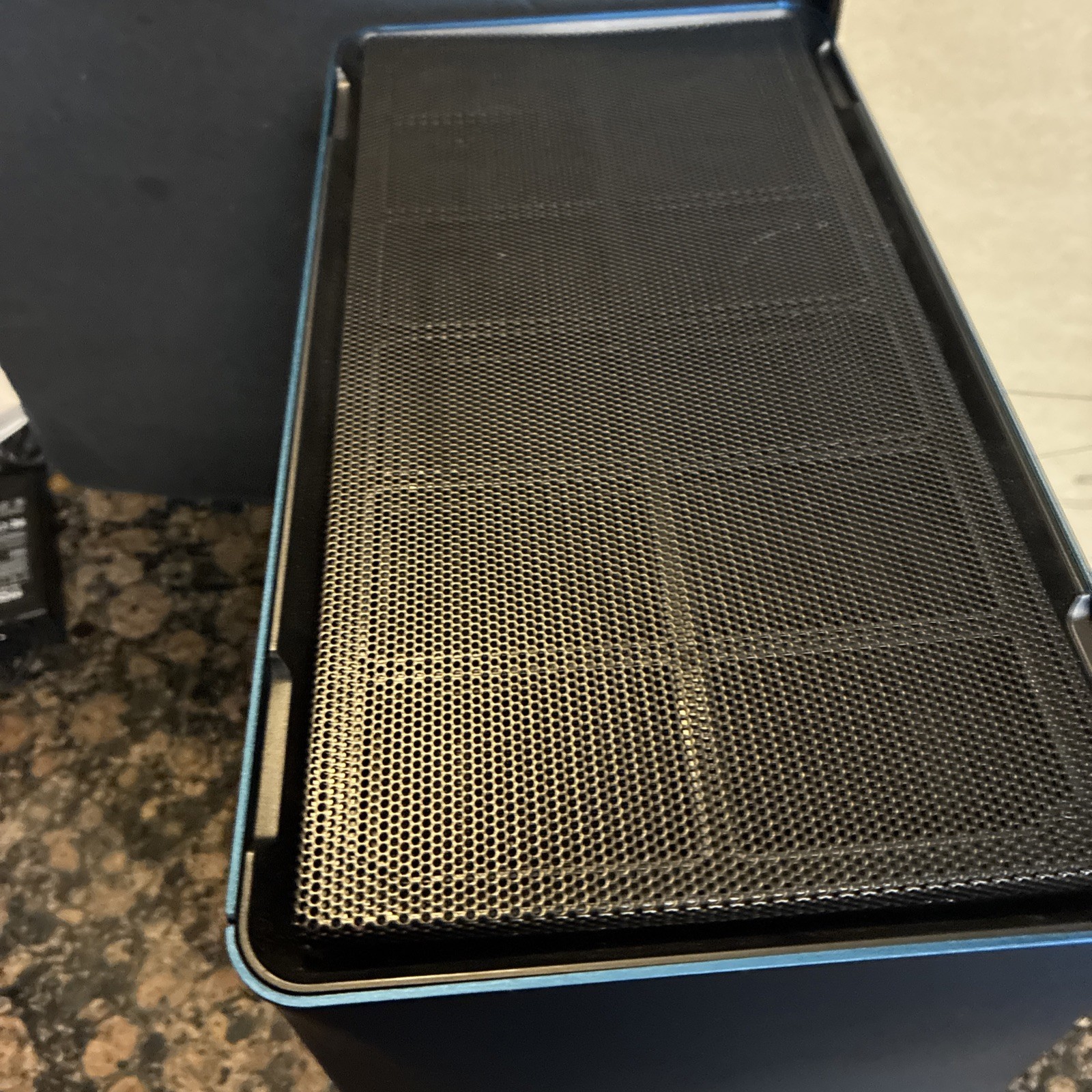 Fractal Design Era ITX V1 Aluminum Steel PC Case FD-CA-ERA-ITX-BU Midnight Blue