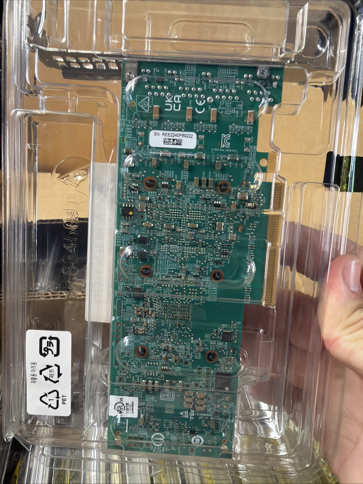(2) Dell Qlogic QL41164HFRJ Quad Port 10GbE RJ-45 10GBase-T Network Card 33M0K