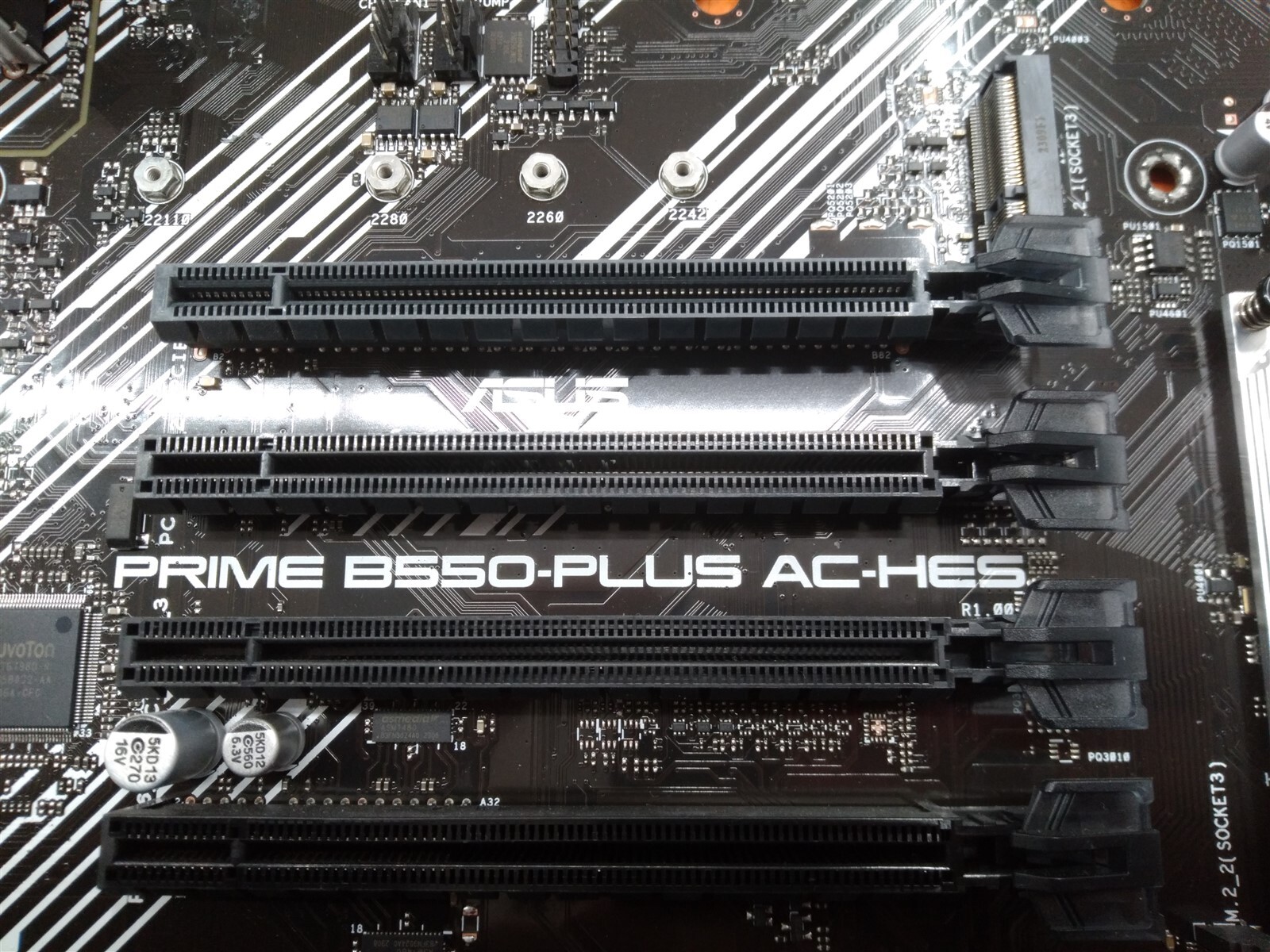 ⭐️⭐️⭐️⭐️⭐️ **AS IS FOR PARTS** Asus Prime B550-Plus AC-HES Motherboard