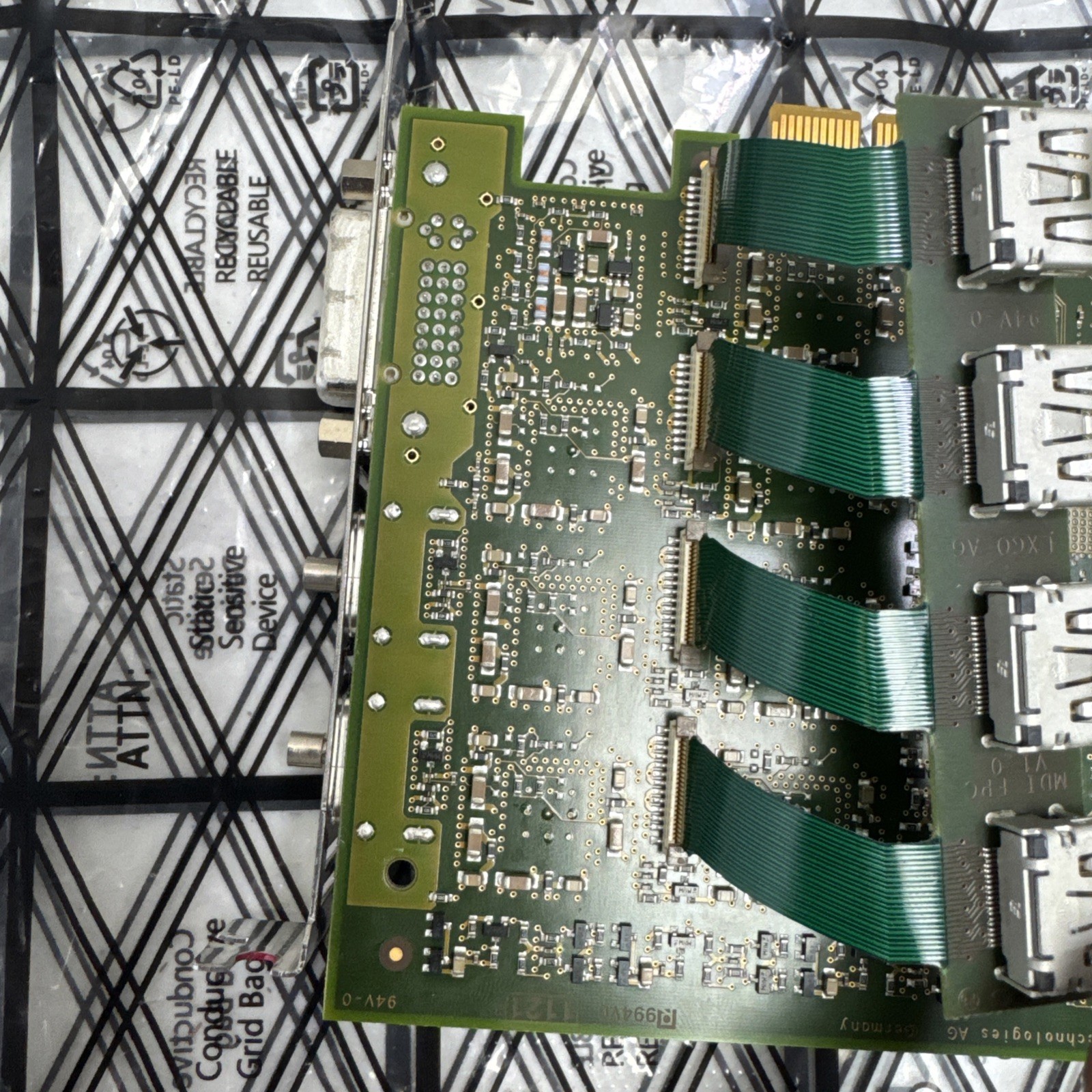 LXCO Technologies AG-Germany MDI -2-A 9Ch MDI-3A-9Ch 001G HDMI PORTS CARD