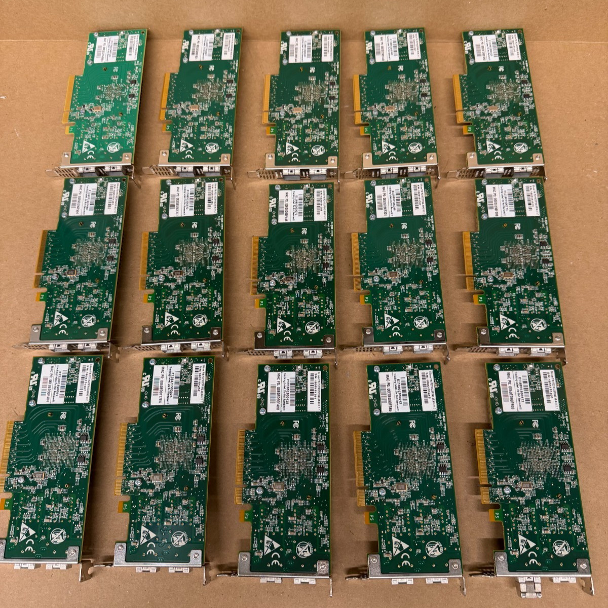 Lot of 15 Silicom 2-Port 10GB SFP+ Network Adapter Card PE210G2SPI9AE-XR-NU V1.7