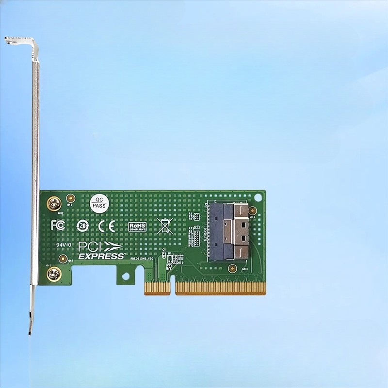 Slimsas 8654 to PCIe slot PCIe base, 8654 to PCIe PCIe 4.0 base