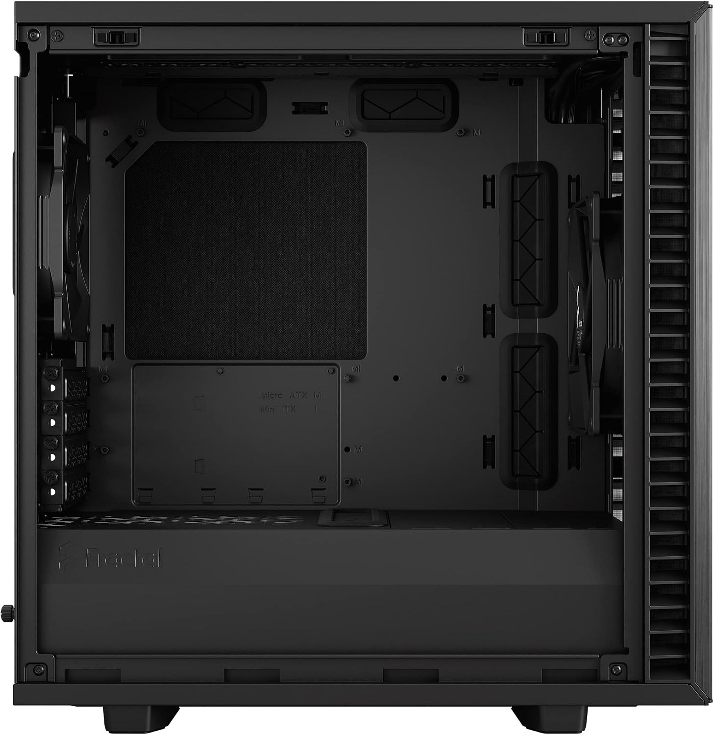 Fractal Design Define 7 Mini Tower Case – Black Solid