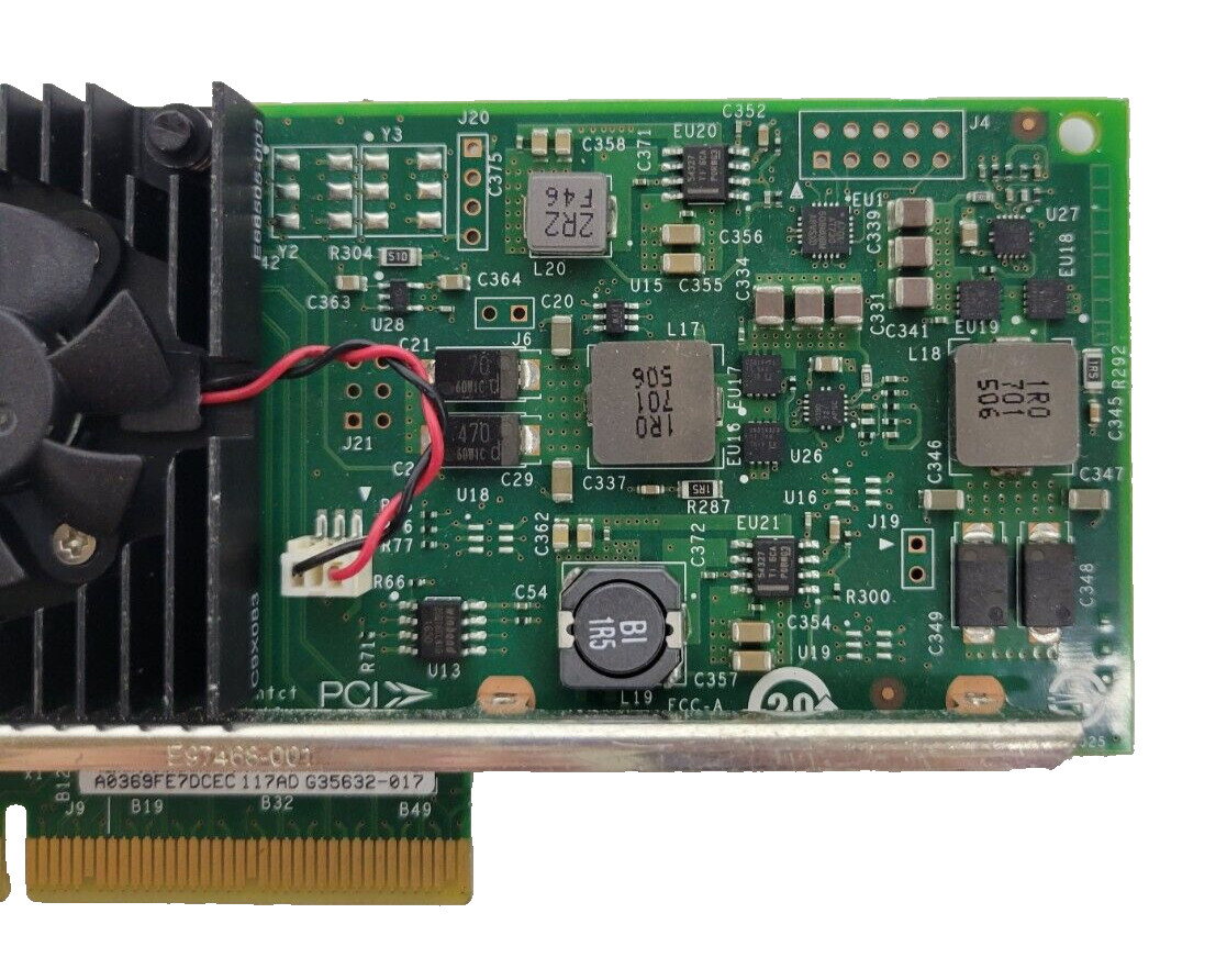 Dell 0K7H46 K7H46 Intel G35632-017 Dual Port PCIe Network Adapter Card GOOD USED