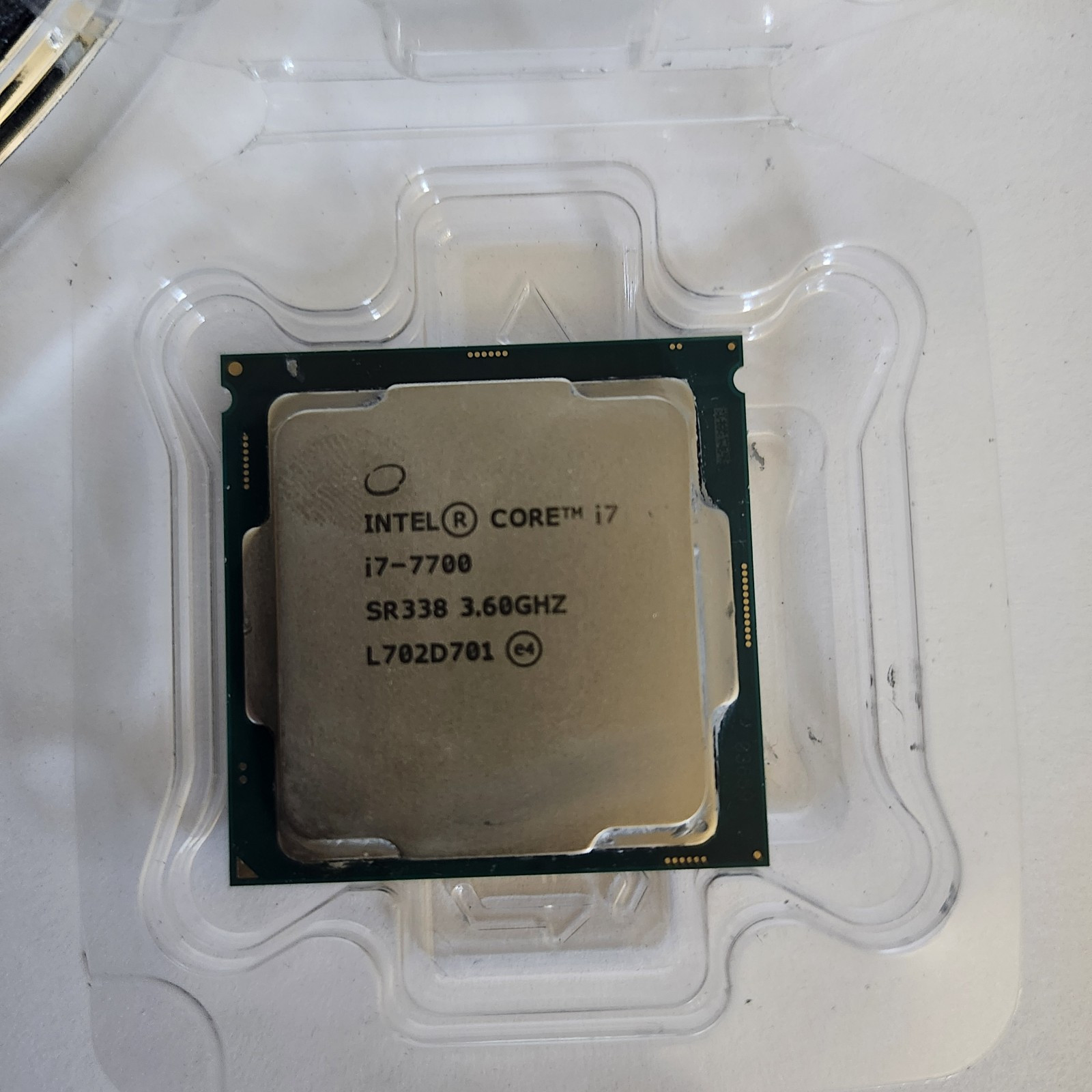 Intel Core i7-7700 Kaby Lake CPU 3.60GHz 8.0GT/s 8MB SR338 Socket LGA 1151