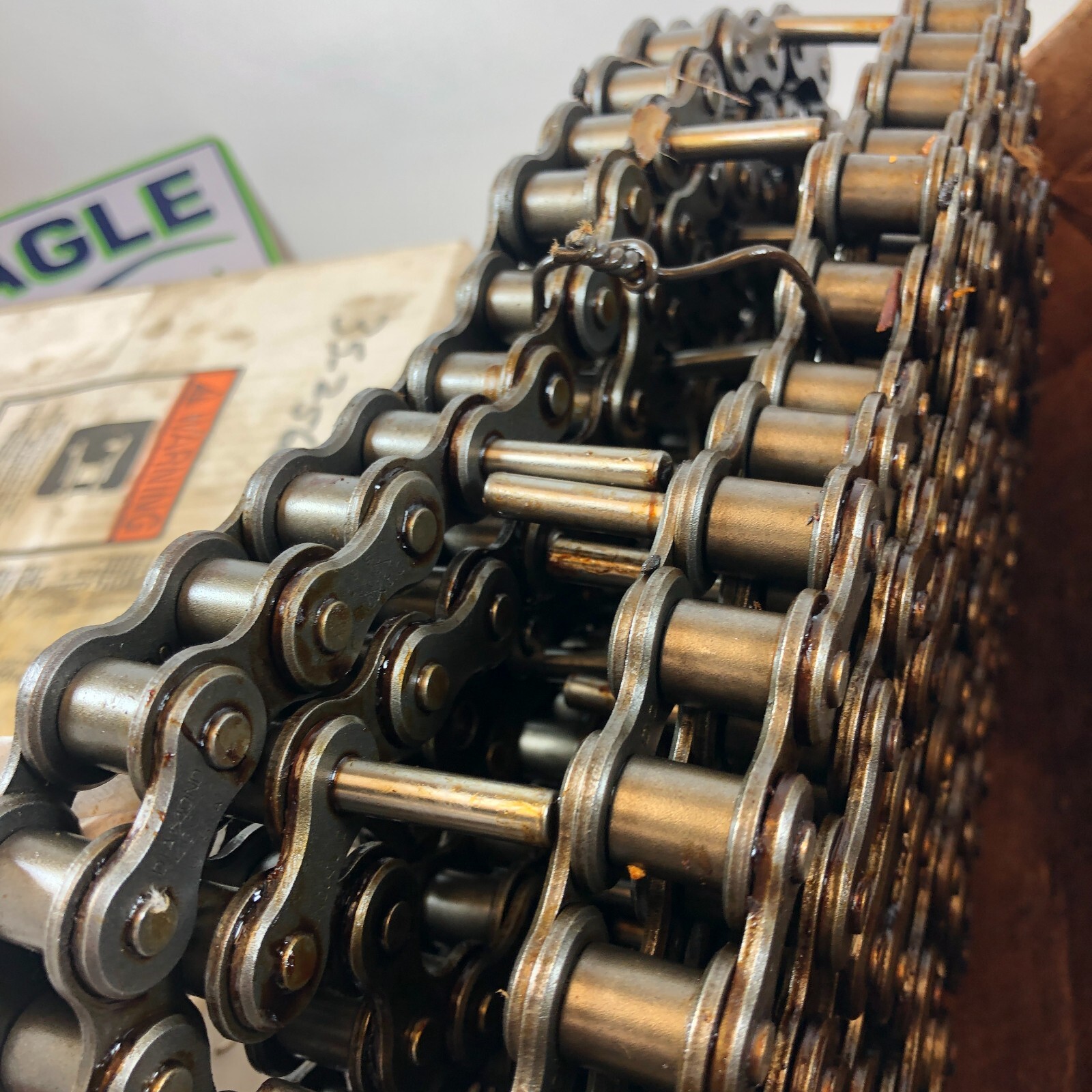 Diamond CHC8/S2 #60 Chain w/attachment pin every 3″ SEE DESCRIPTION NEW CHAIN