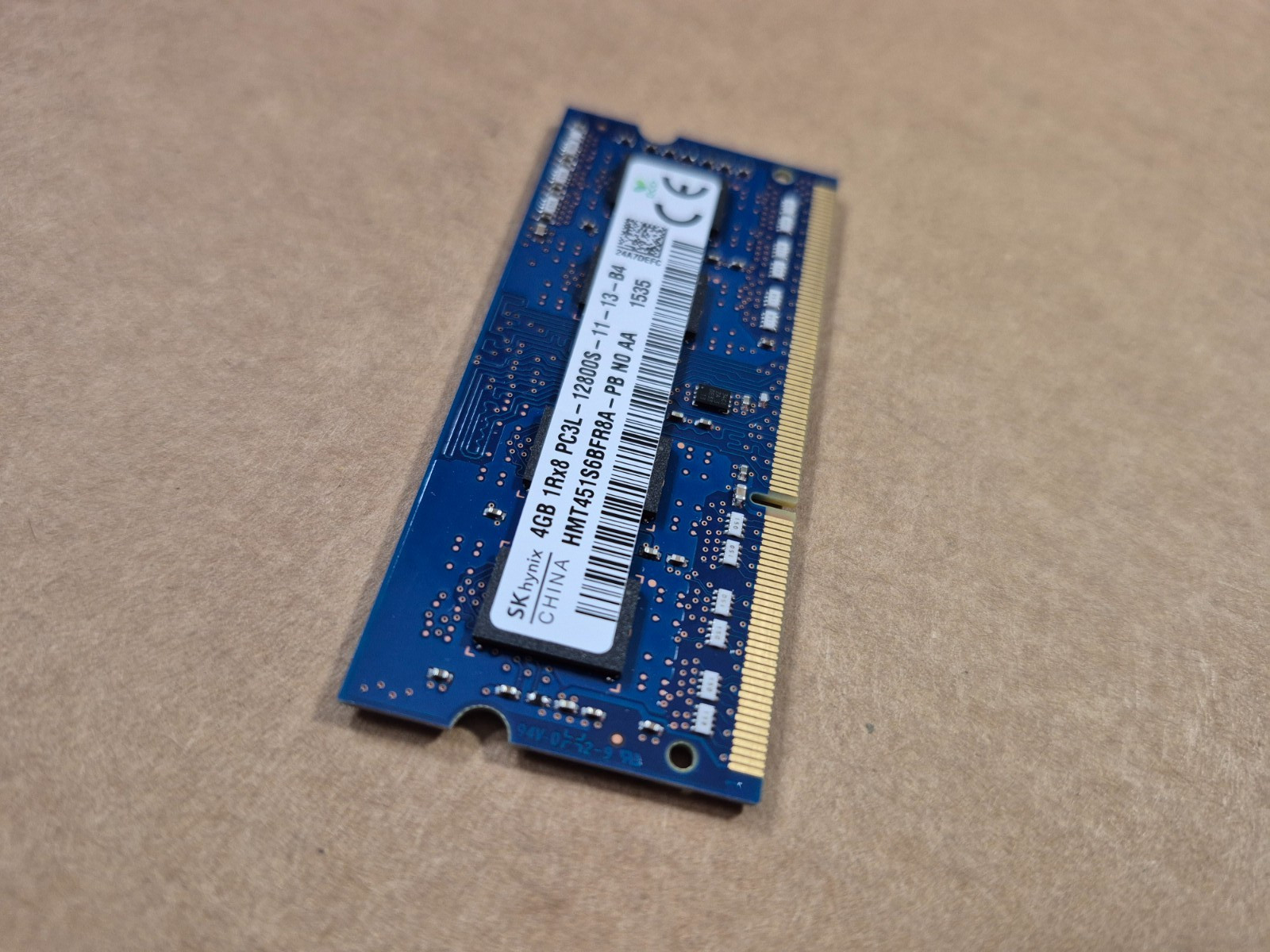 SK Hynix 4GB 1RX8 PC3L-12800S-11-13-B4 Laptop Memory RAM HMT451S6BFR8A-PB