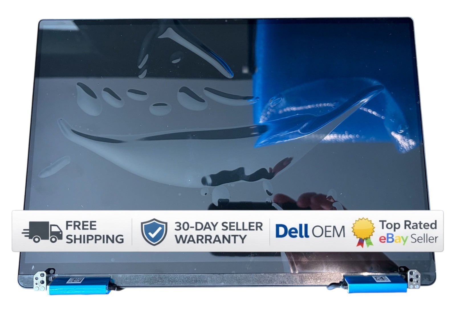NEW Dell XPS 13 7390 2-In-1 FHD+ LCD Screen Assembly Silver Touchscreen K01T4