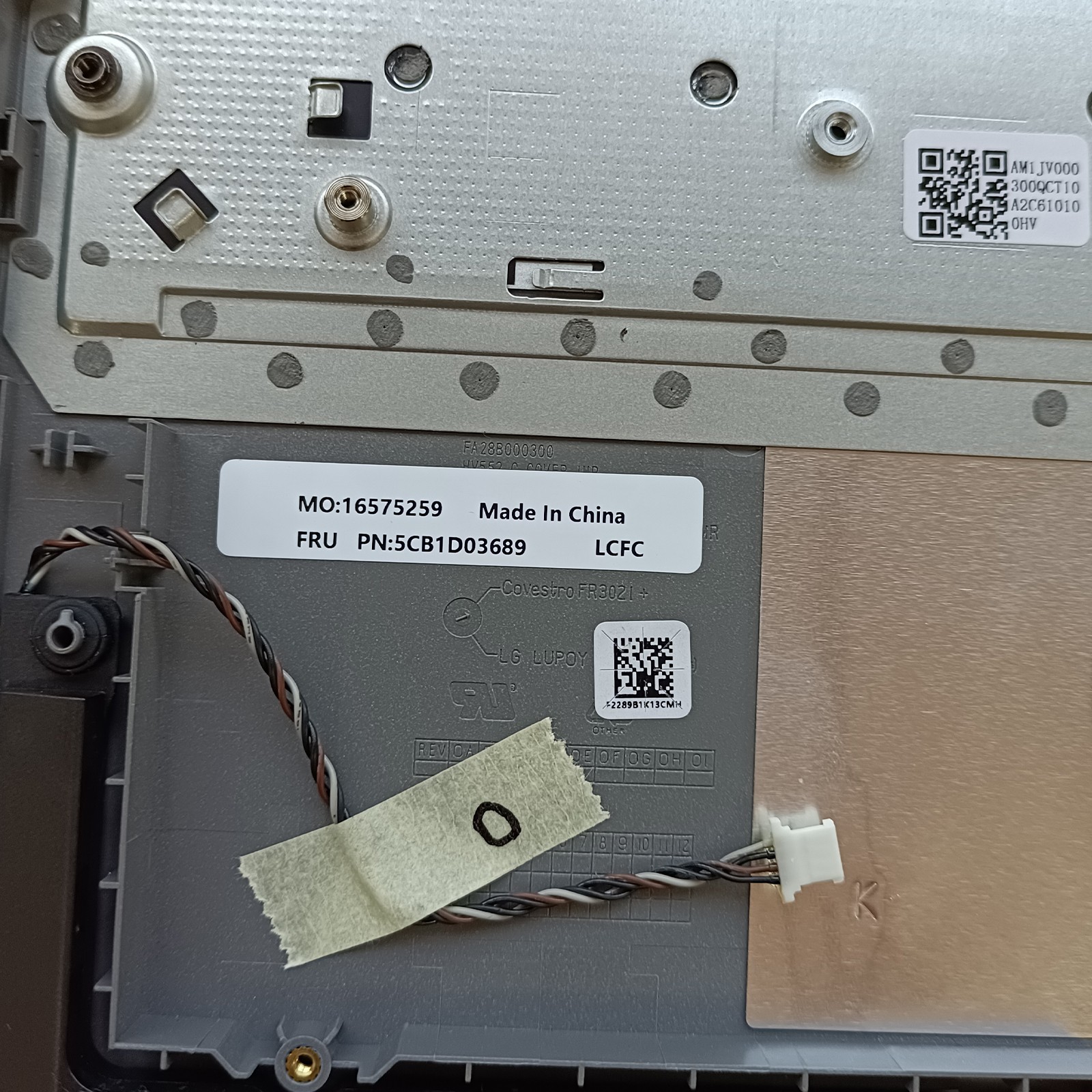 For Lenovo IdeaPad 3 15IIL05 15IML05 15ADA05 Palmrest Keyboard Touchpad Silver