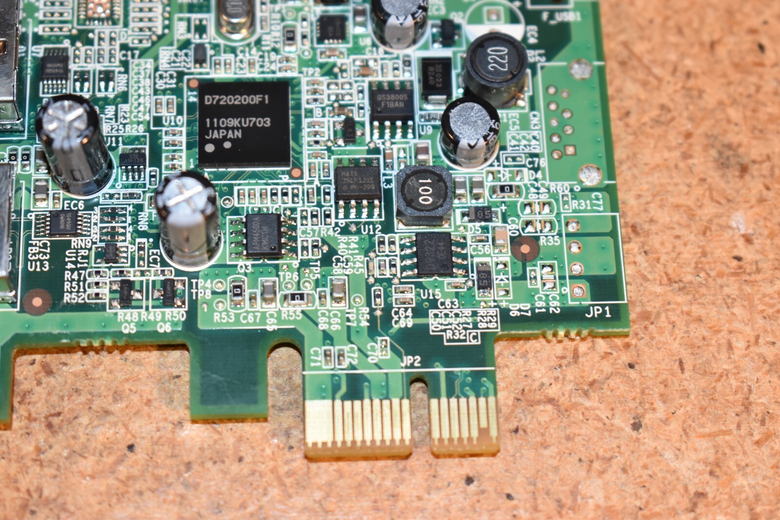Dell 0FWGJ8 FWGJ8 USB 3.0 Dual-Port PCIe Low Profile Expansion Card U3N2-D