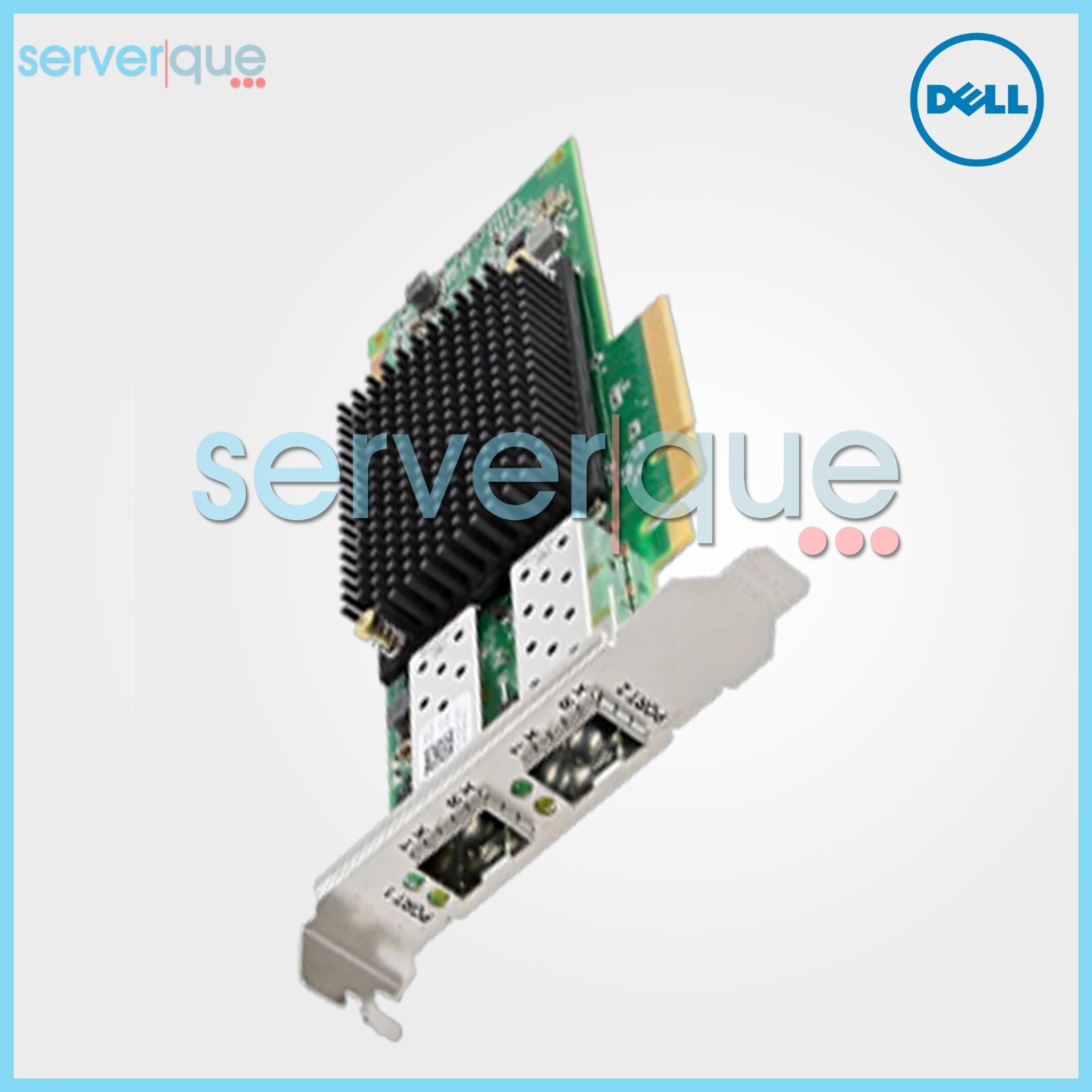 4VDY3 Dell Emulex 32Gbps Dual Port Optical FC PCIe Host Bus Adapter 04VDY3