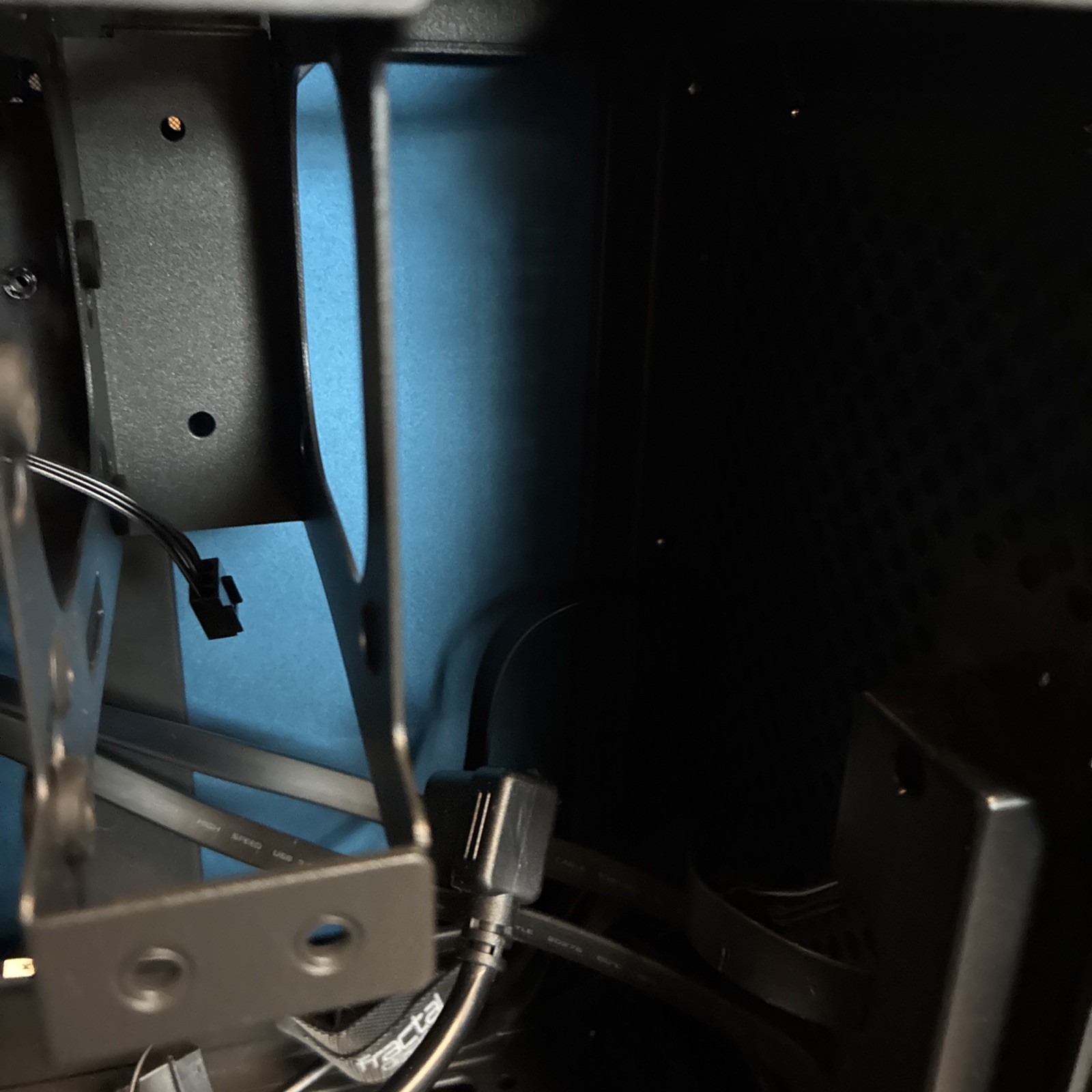 Fractal Design Era ITX V1 Aluminum Steel PC Case FD-CA-ERA-ITX-BU Midnight Blue