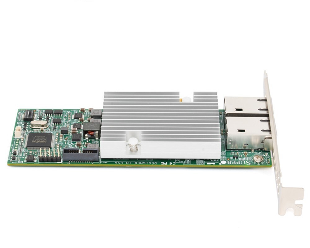 Supermicro 10Gb Dual Port Ethernet LAN PCI-E Adapter Intel X550 Network Card