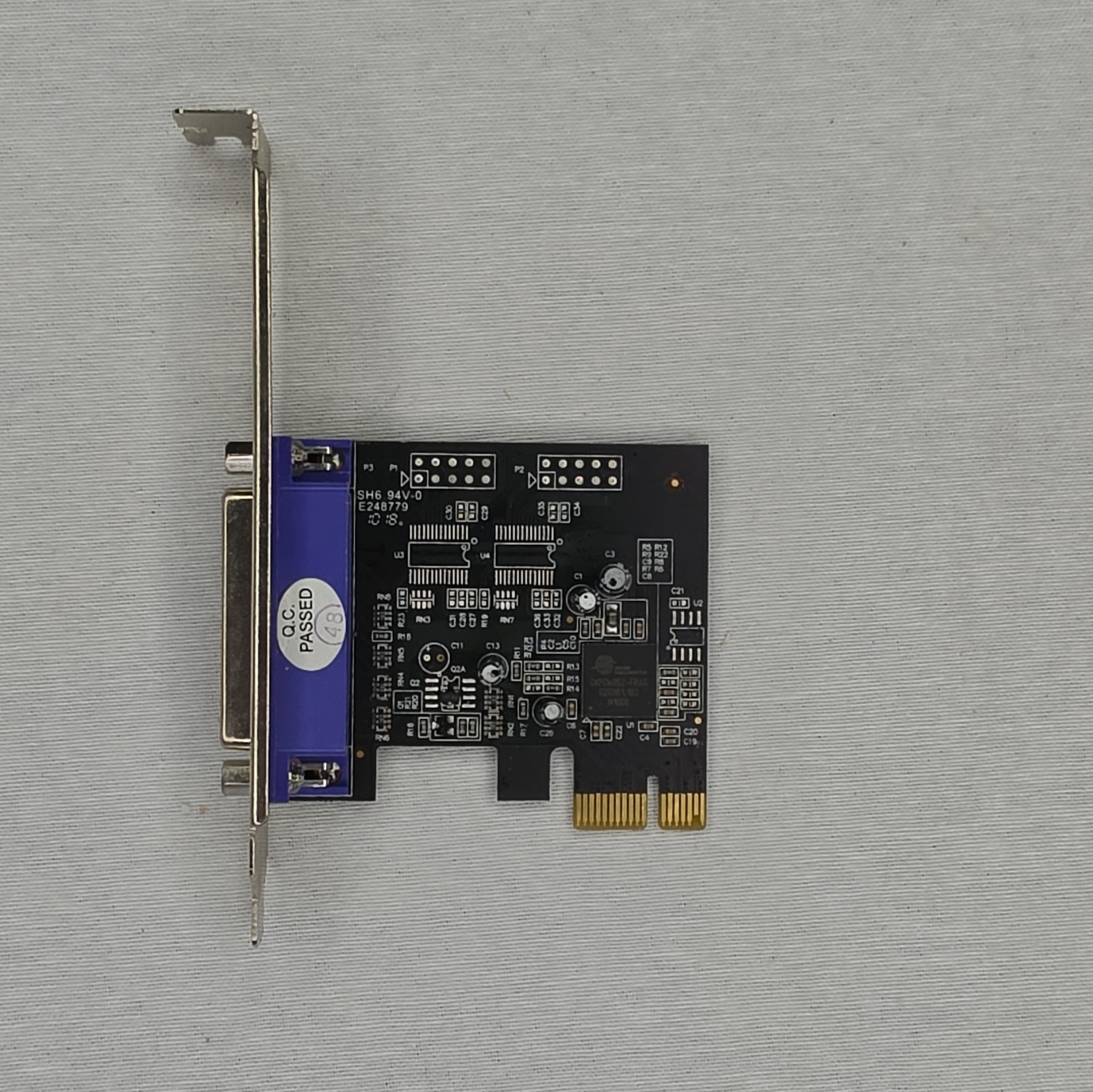 PCIe x1 Low Profile Parallel IEEE 1284 DB25 1-Port Card PI40952-3X2B