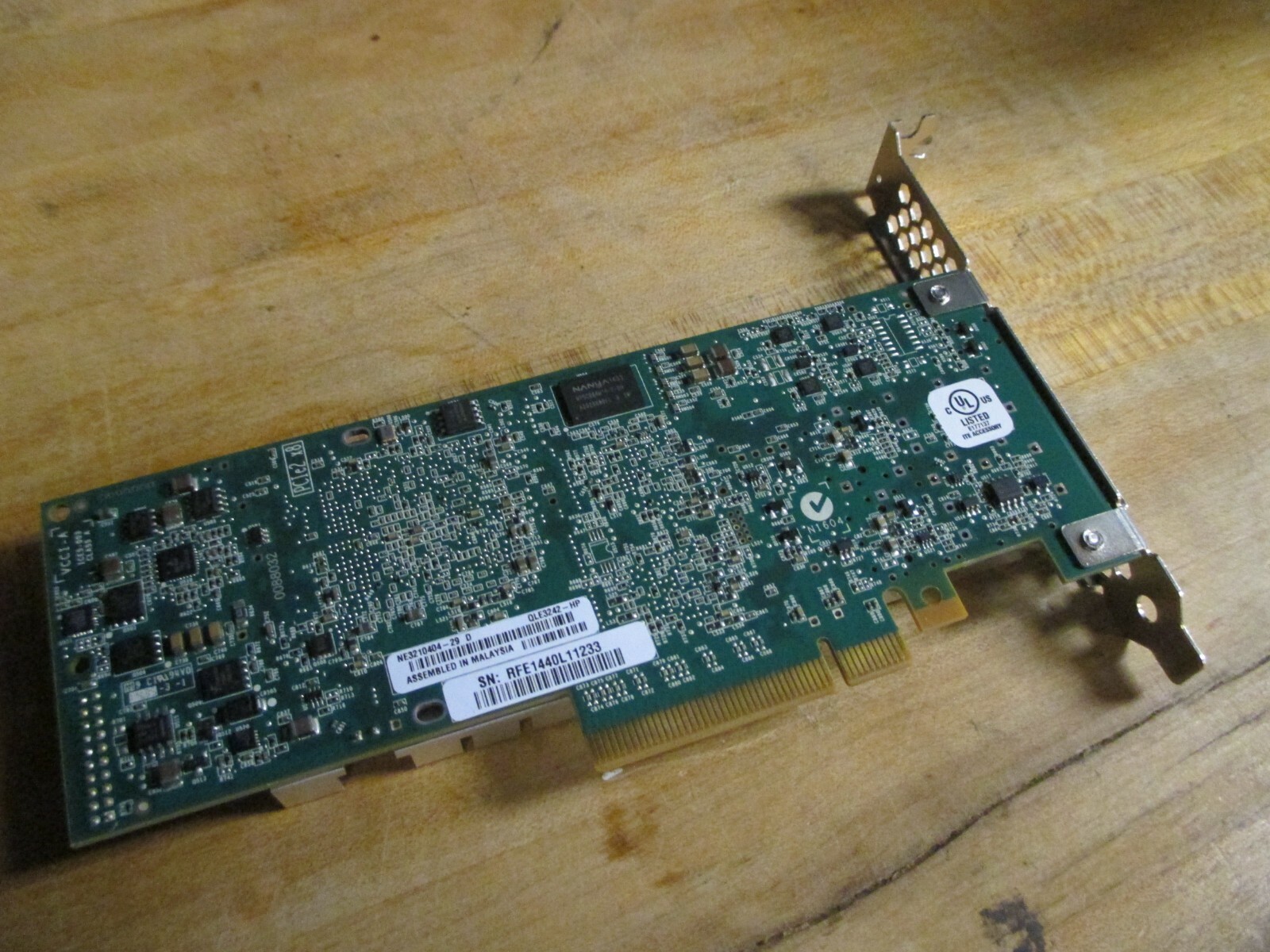 HP NC523SFP QLE3242-HP Dual Port 10Gb Ethernet 10GbE SFP