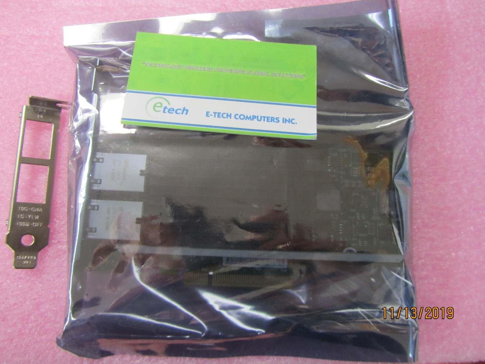49Y7972 – Intel X540-T2 Dual-Port 10GBaseT Adapter for IBM System x, OPT 49Y7970