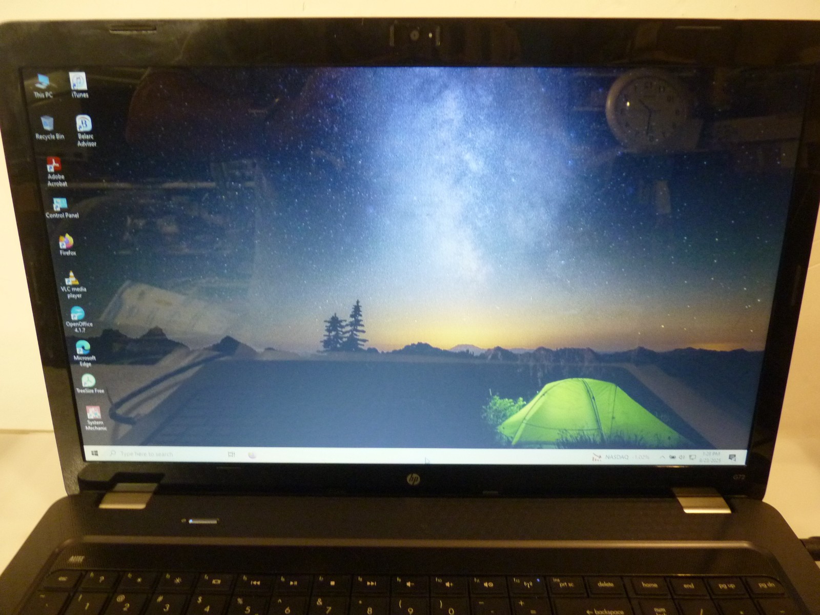 HP 17.3″ Laptop G72t-b00 1080p Core i3 8GB Ram 320 GB HDD Win 10 Home 64 Bit