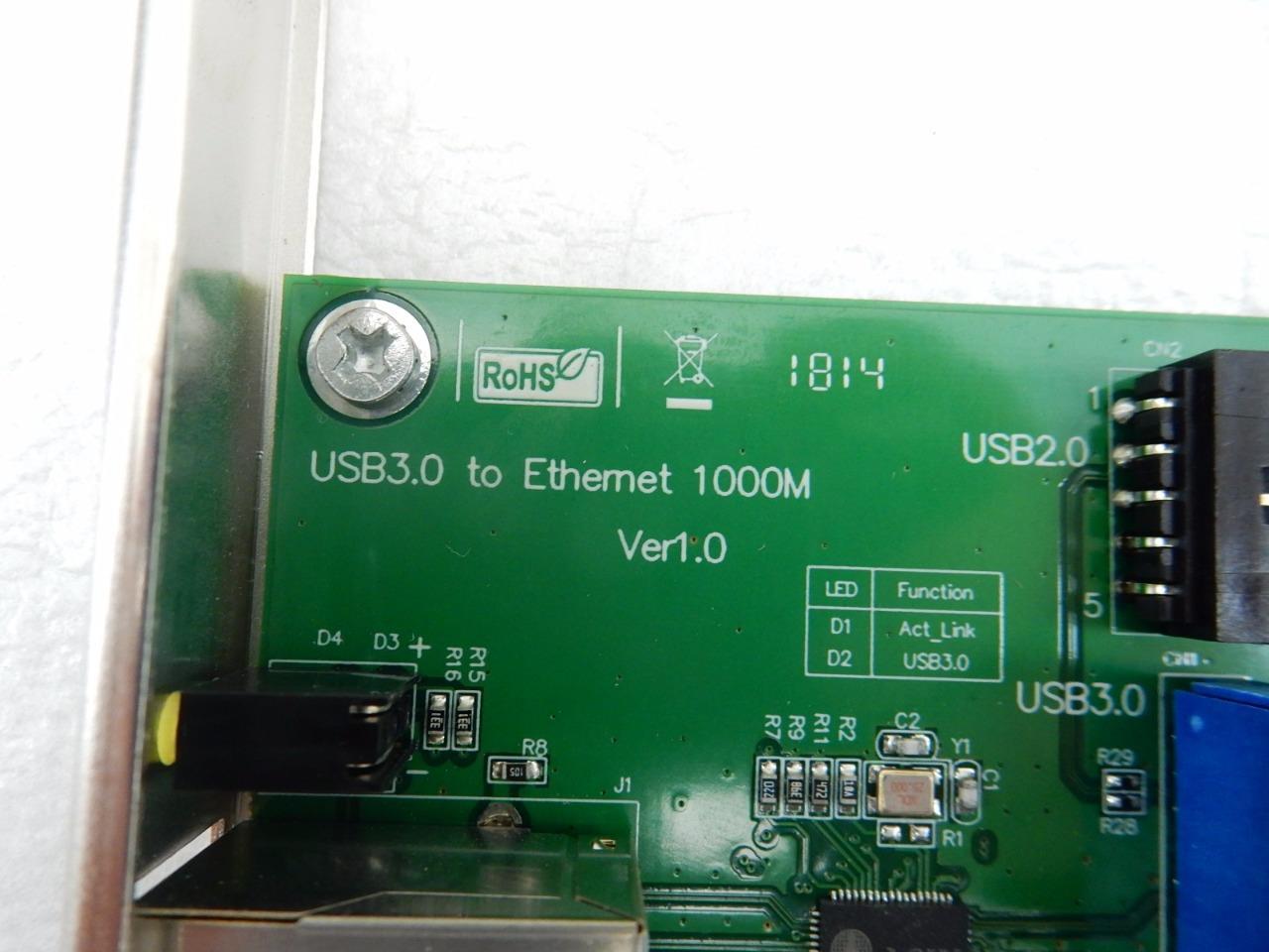 New Internal 1000M Gigabit Ethernet to USB 3.0 2.0 USB88179 with Bracket USB3