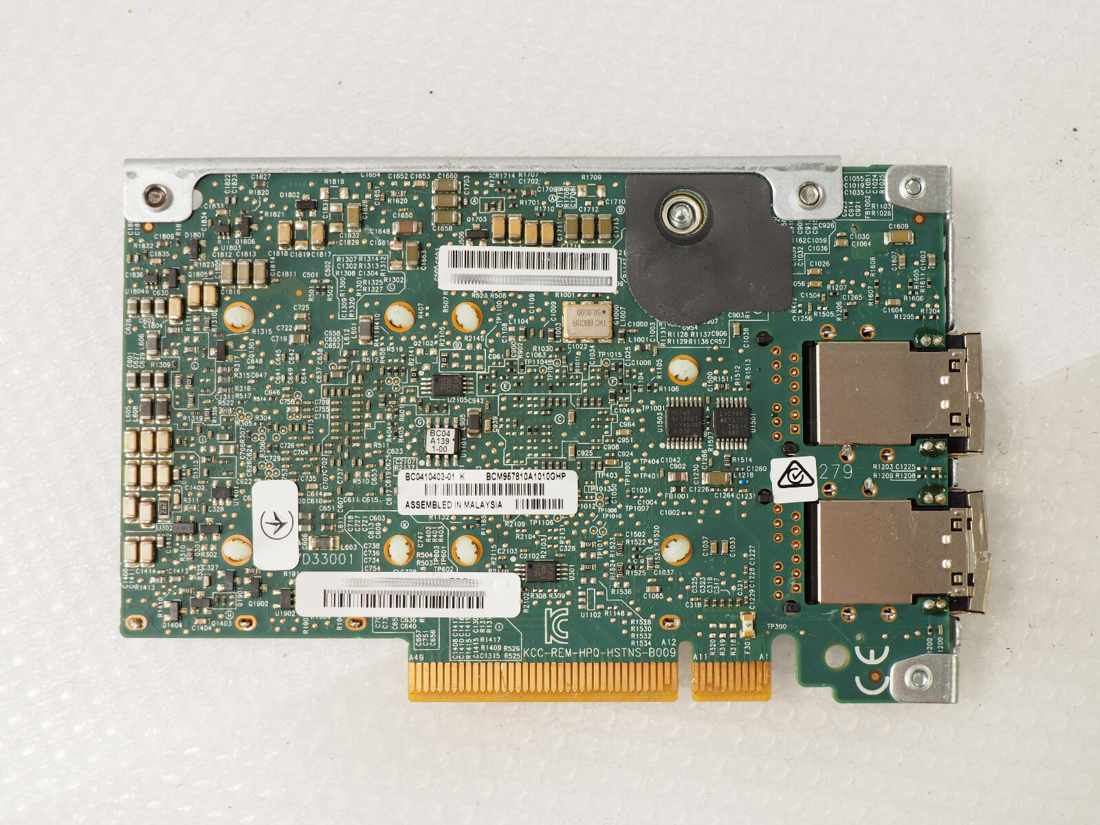 HP 533FLR-T 700757-001 701534-001 2-Port 10GbE PCI-Express x8 Network Adapter