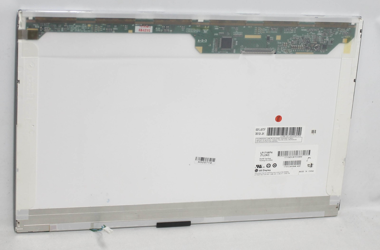LP171WP4-TLN2-B Lg Lcd 17.1 1440X900 Wxga 99Ppi Wedge 60Hz Lvds Glare”GRADE B”