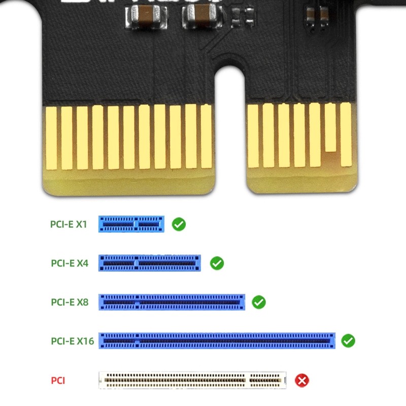 RTL8111H Gigabit Server Card 2.5G RJ45 Lan PCI-E Adapter Game PCIE Card