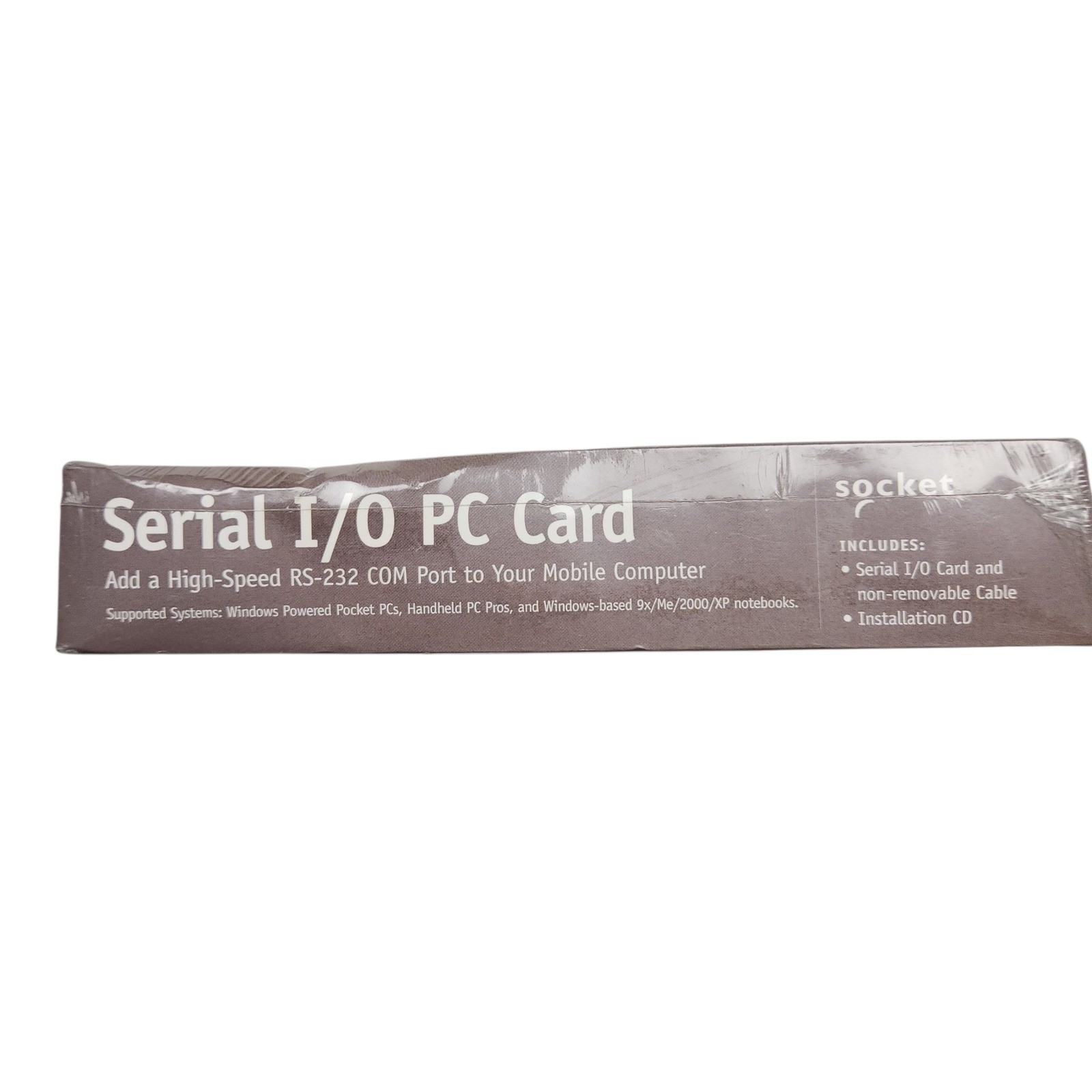 NIB Socket Serial I/O PC Card Ruggedized RS 232 COM Port SL0707 078