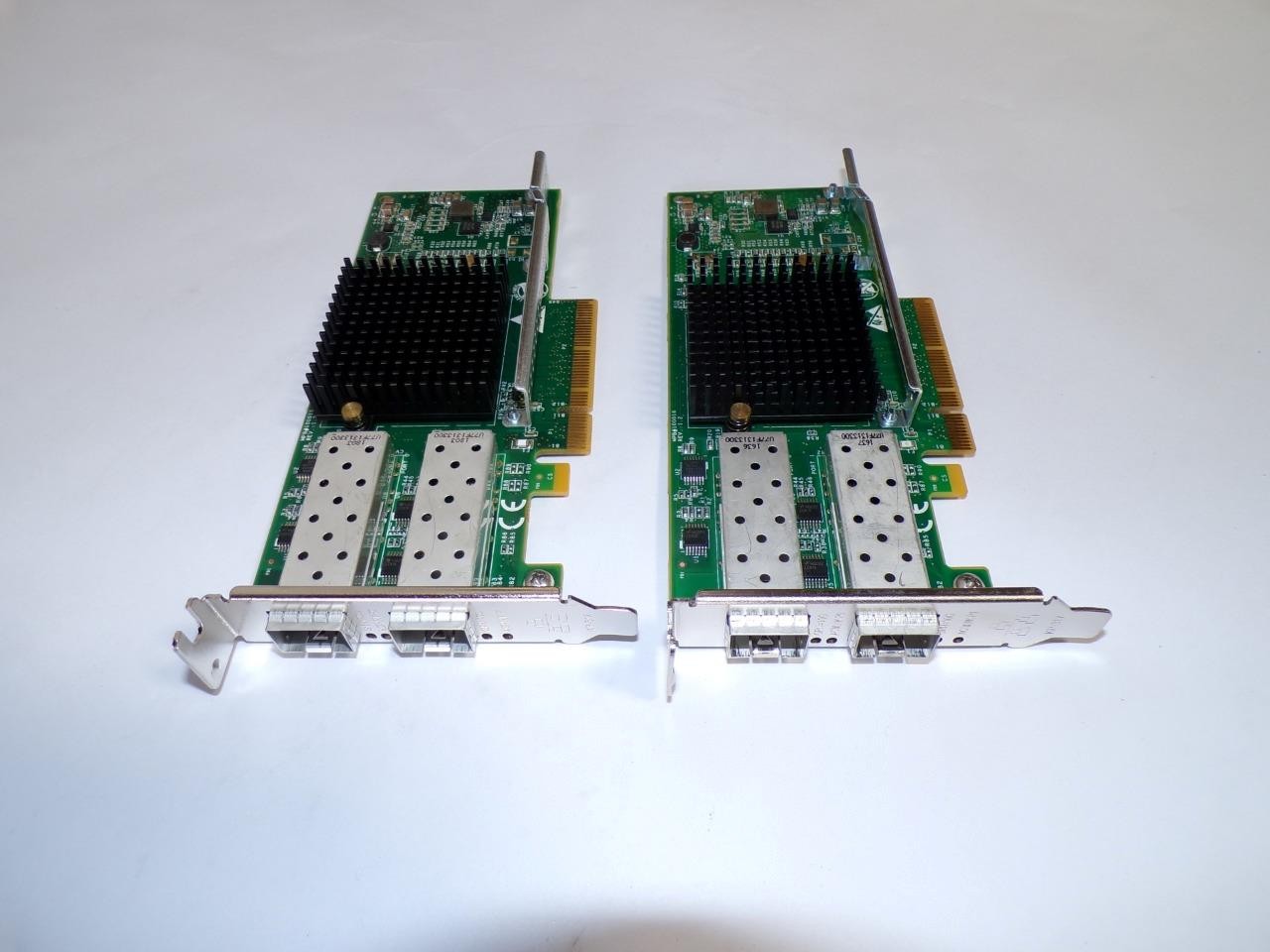 *Lot of 2* Silicom PE210G2SPI9A-XR Dual-port 10Gb Ethernet Server Adapter