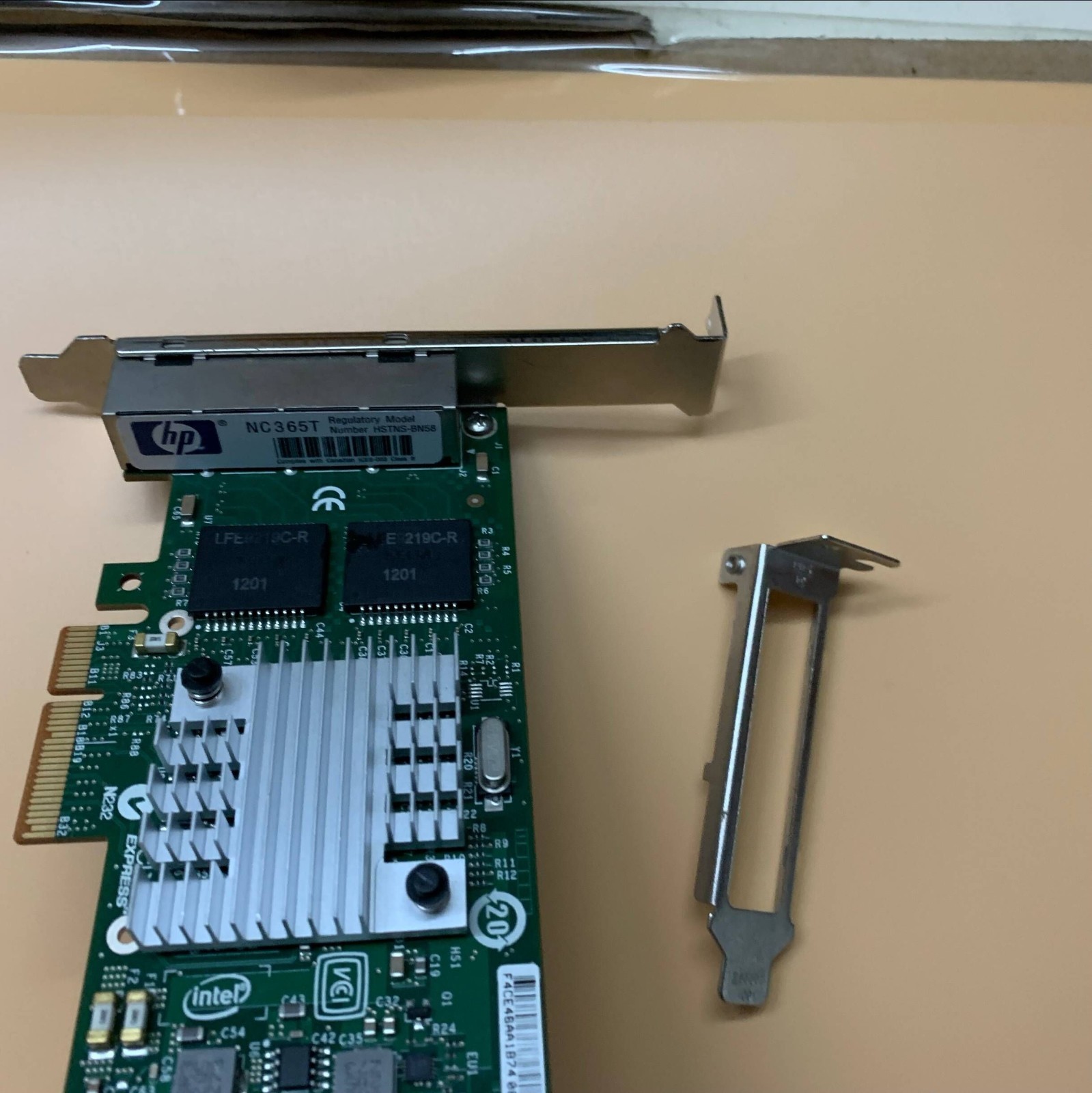 HP NC365T 1Gb Quad Port PCI-E Ethernet Server Adapter 593720-001 Intel I340-T4