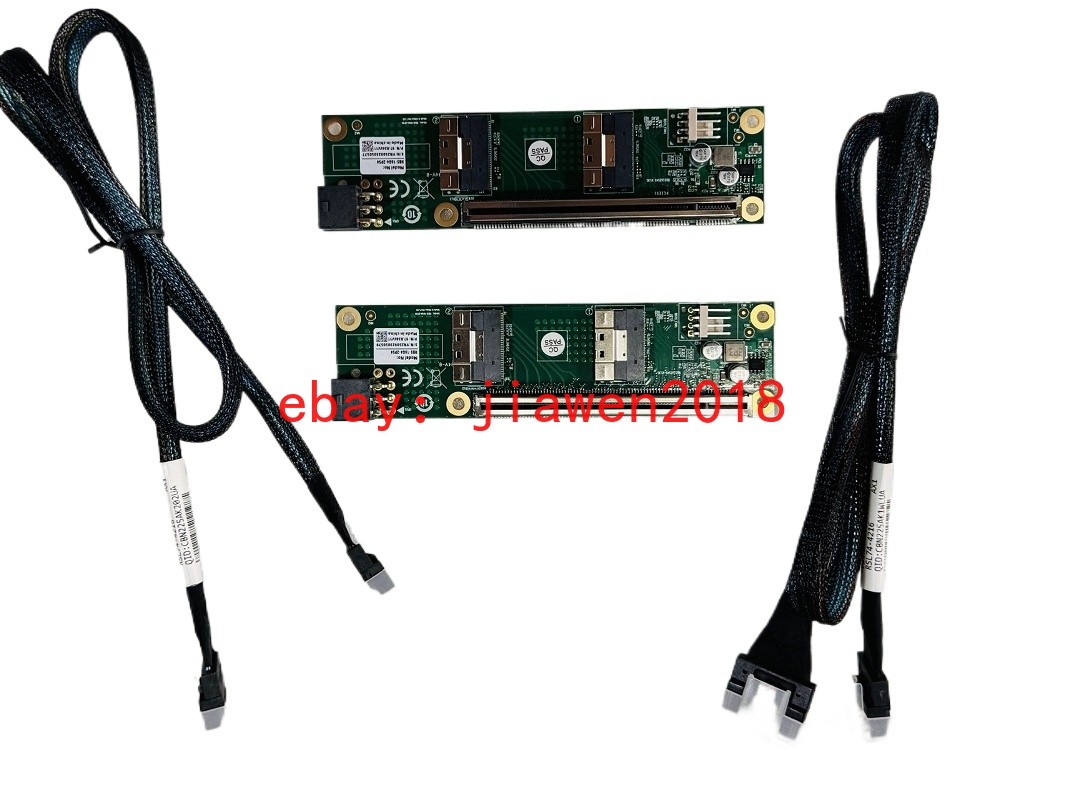 PCI Express x16 to SFF-8654 Adapter 2*PCI-E X8 + 2*Baseplate 2*70CM Cable