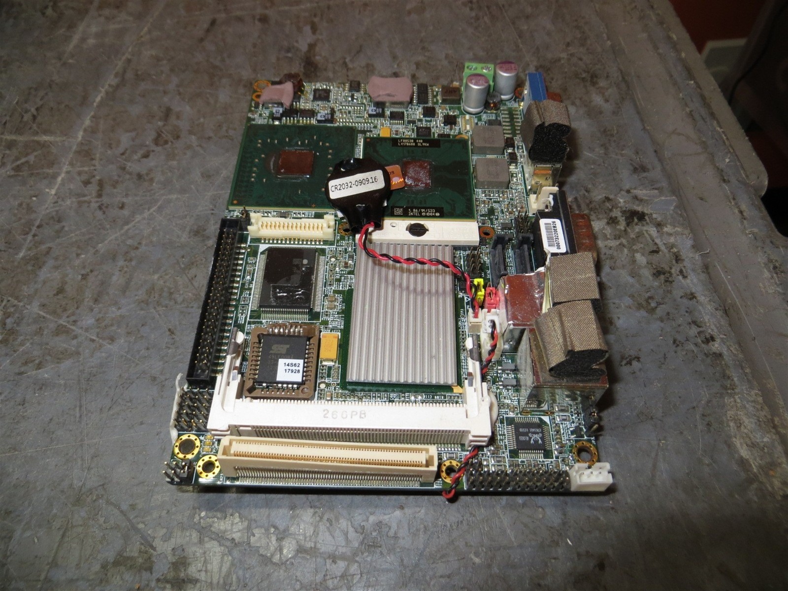 Aaeon GENE-9310 Industrial Motherboard Celeron M 1.86Hz 0RAM See Description