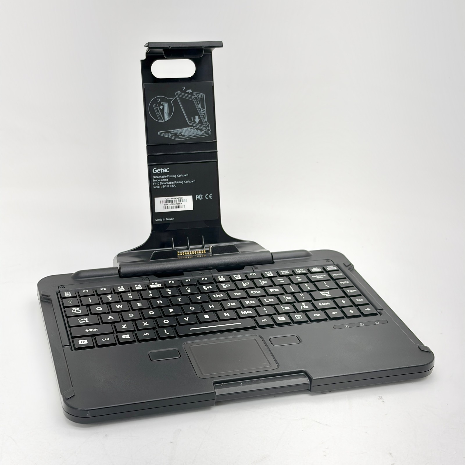 GETAC F110 Detachable Folding Keyboard