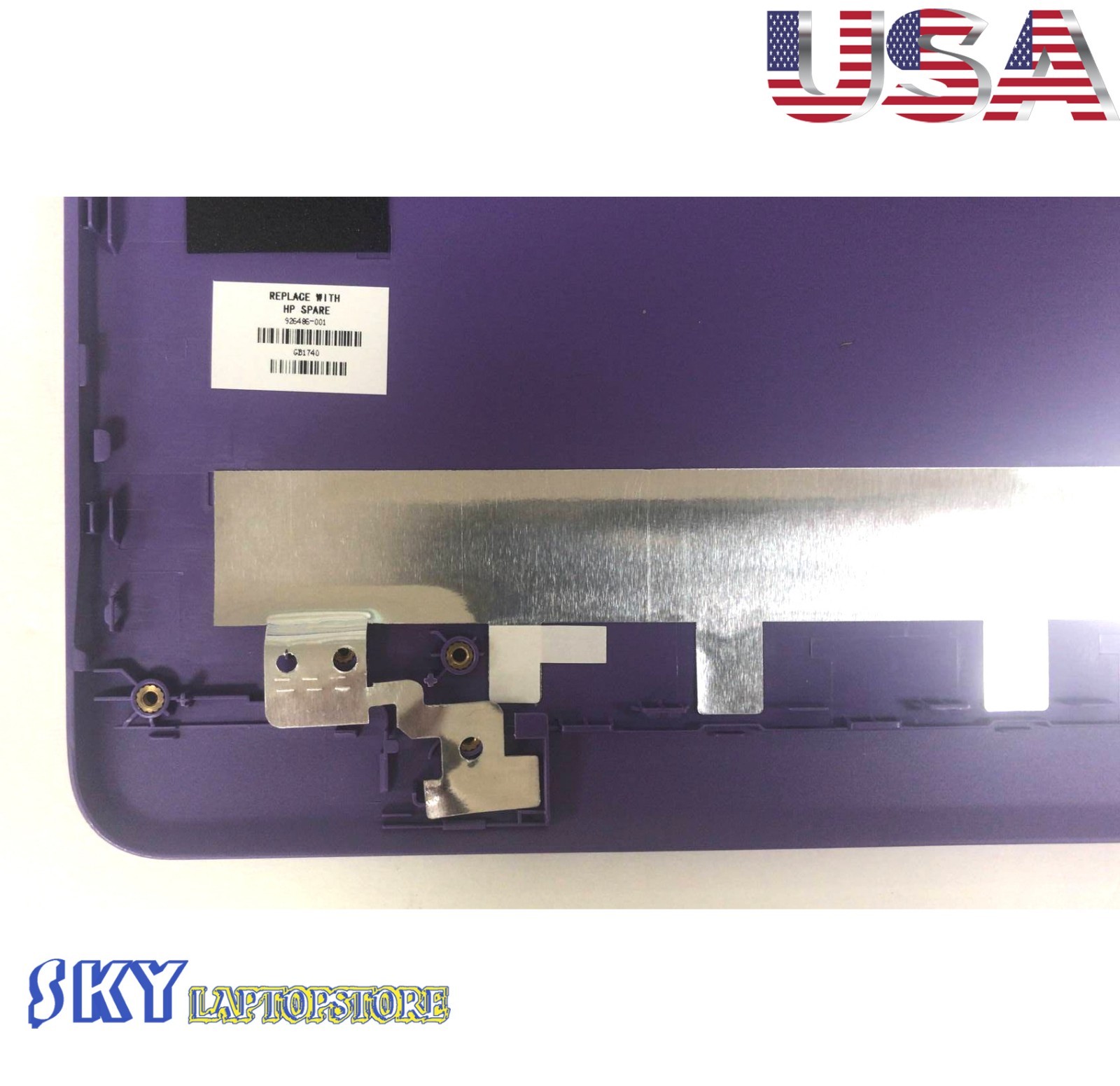 NEW Genuine HP 17-AK 17-BS Purple Lcd Back Cover 926486-001 US Seller