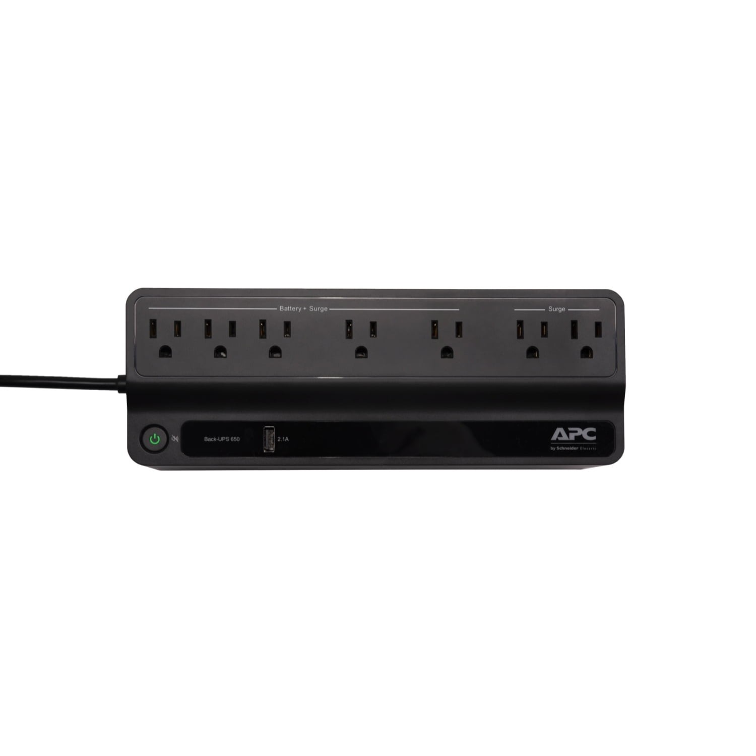 APC UPS Battery Backup 650VA UPS with 5 Backup Battery Outlets USB (BW650U1)™