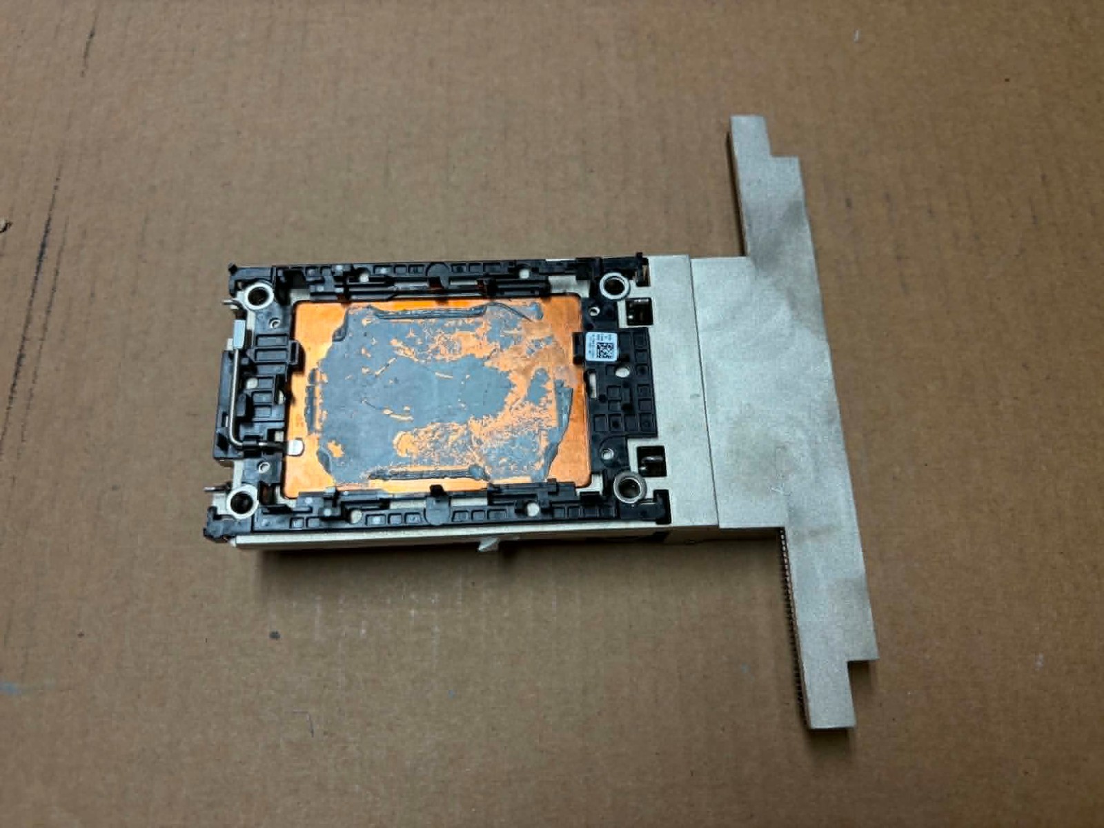 For Dell PowerEdge R750 1U High Performance Heatsink with Cage 0YR04D YR04D