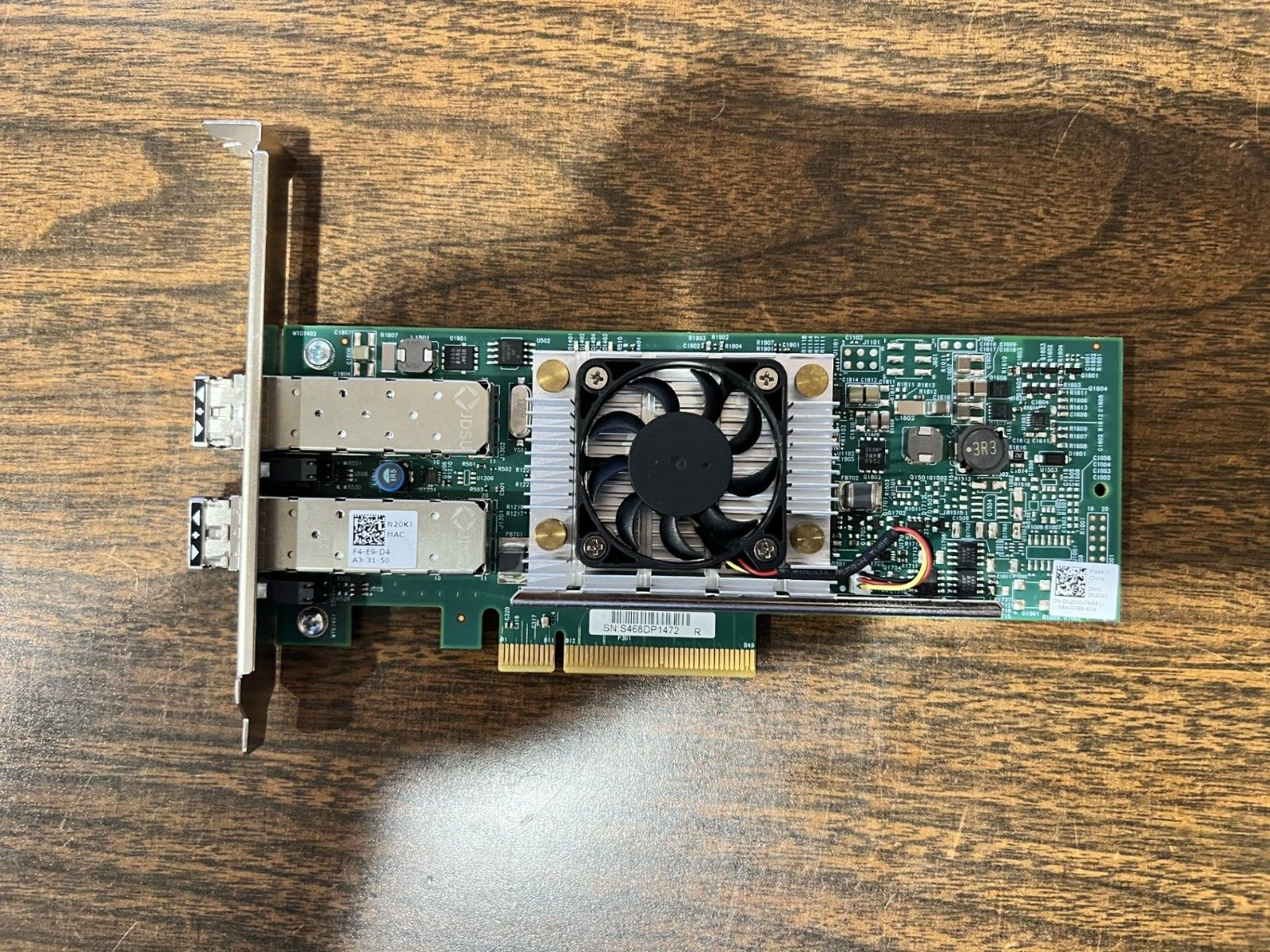 DELL – CARD 10 Gbps Dual port SFP+ Network Adapter High Profile DP/N : 0N20KJ