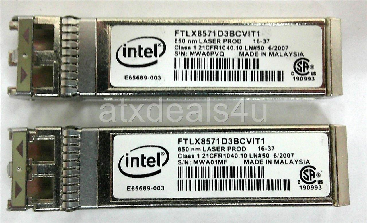Intel Dell 942V6 X520-DA2 SFP+ Dual-Port 10GB PCI-E 2.0 x8 Network Adapter Card