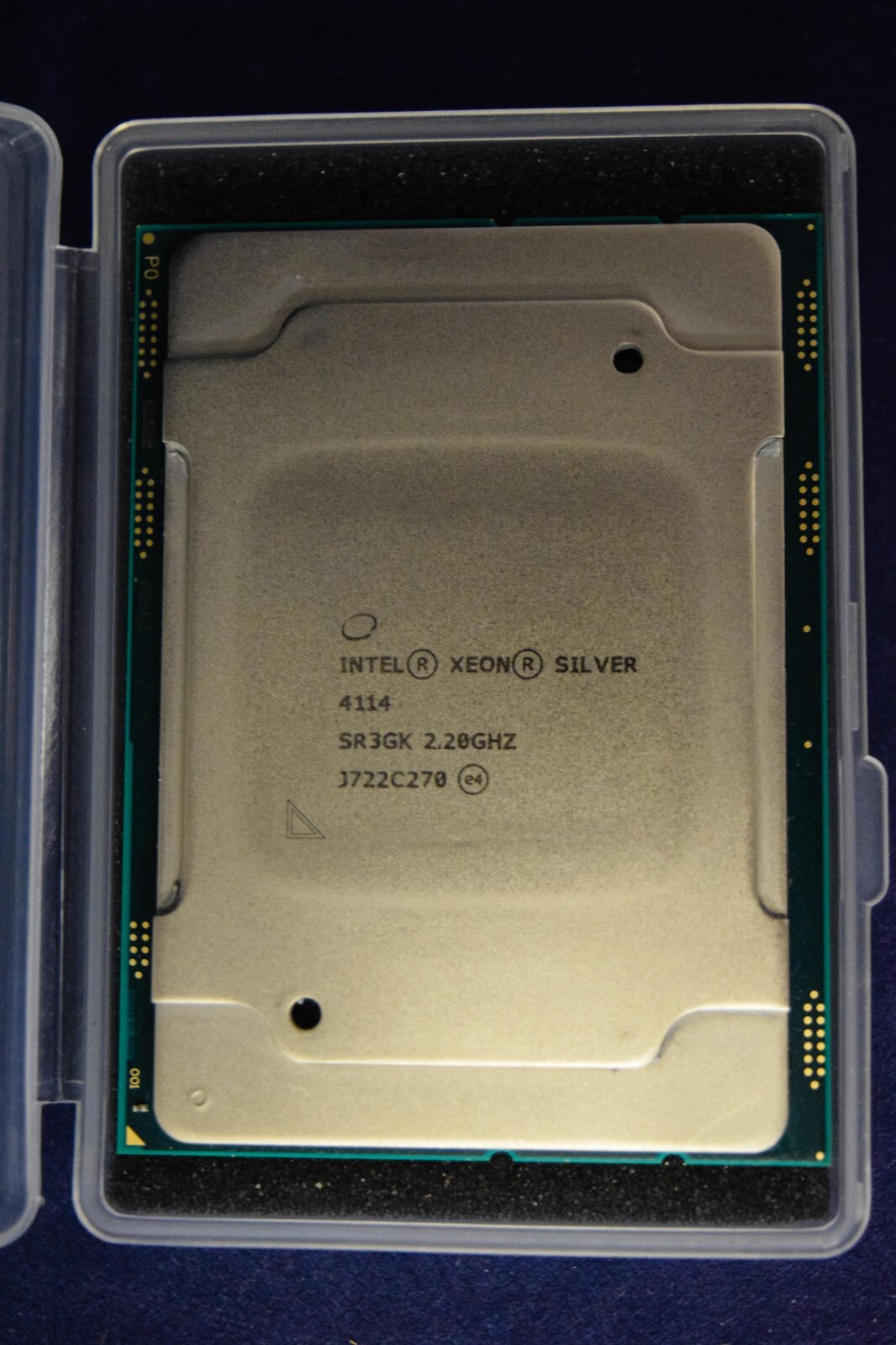 SR3GK Intel Xeon Silver 4114 13.75M Cache, 2.20 GHz Processor CD8067303561800