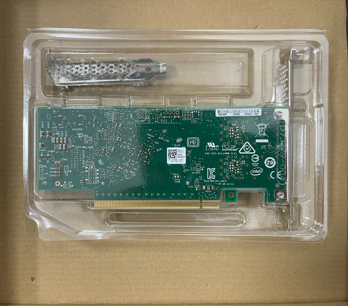 Intel QuickAssist Adapter 8970 QAT Accelerator x16 100Gb PCI-E Dell 93XWF FH