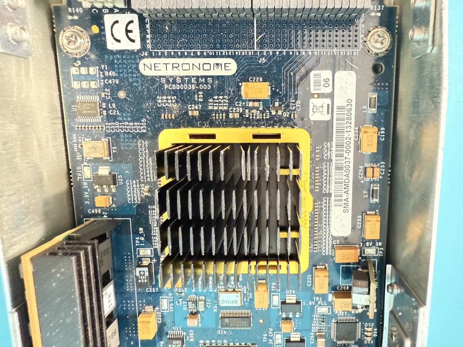 Netronome SMA-AMD40037 SmartNIC Network Accelerator Card w/ LCD Front Panel