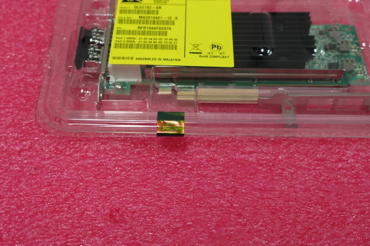 Qlogic Marvell QLE2782-SR With 2X 32GB SFP FC PCI-e HBA NEW !