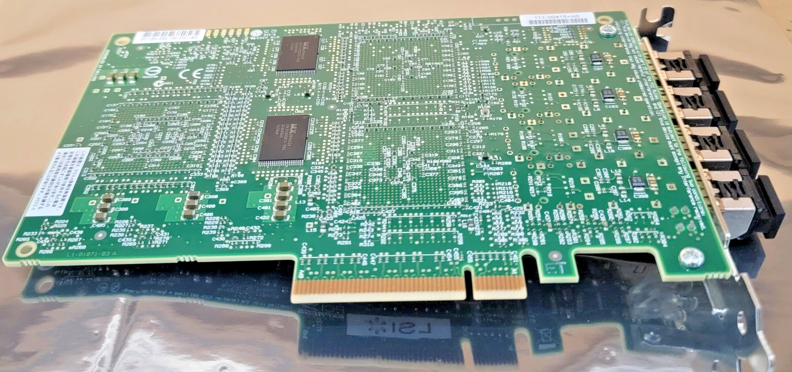 NEW LSI Logic LSI7404EP-LC Quad-Channel Host Bus Adapter W/ 4GB/s SFPs