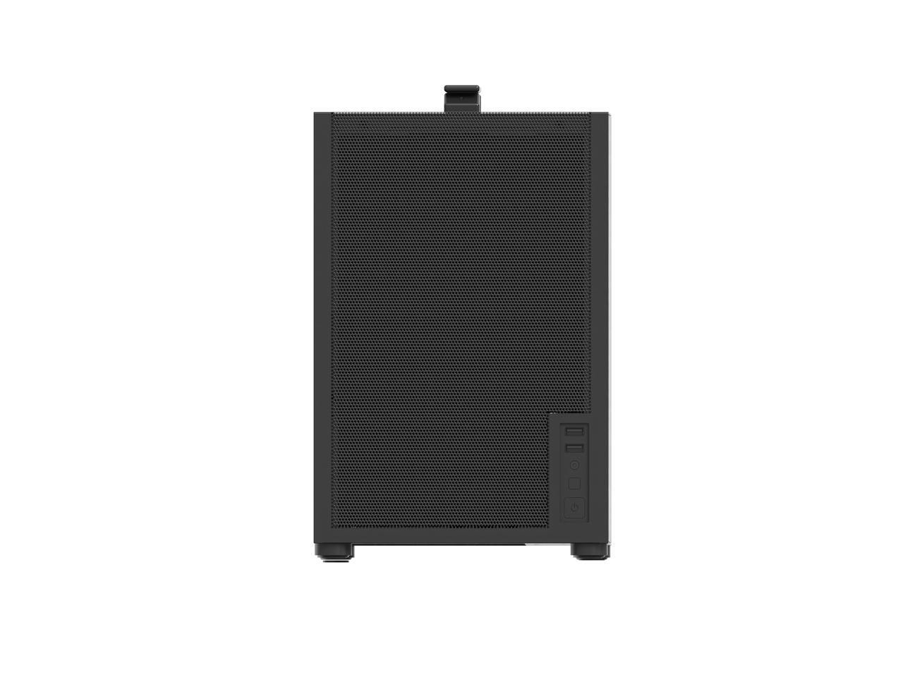 Rosewill Micro ATX Mini Tower PC Case with Pre-Installed 400W Power Supply | Lef